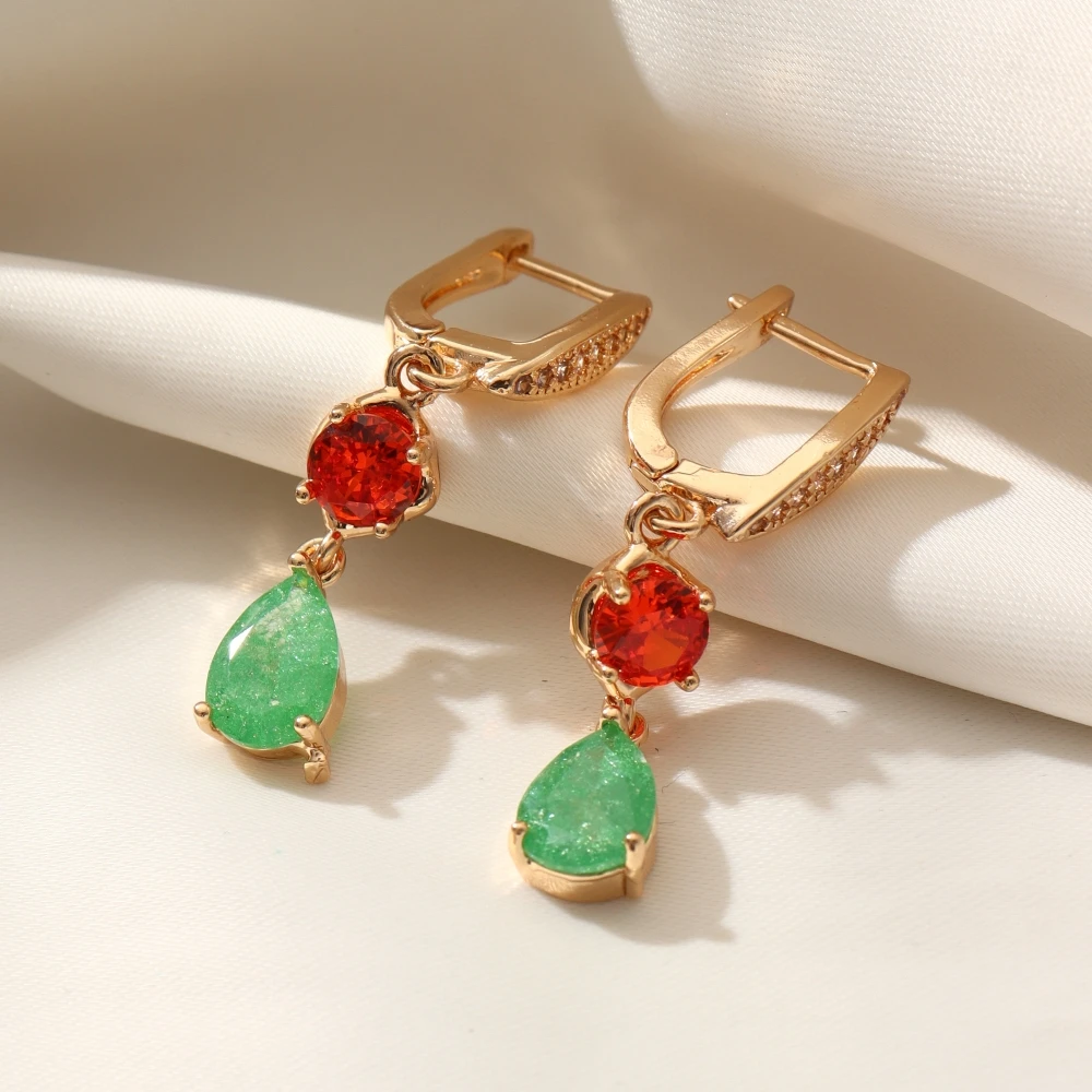Golden Water Drop Shape Long Dangle Earrings for Women 2025 New Fashion Drop Earring Zirconia Jewelry Wedding Party Accessories
Golden Water Drop Shape Long Dangle Earrings for Women 2025 New Fashion Drop Earring Zirconia Jewelry Wedding Party Accessories