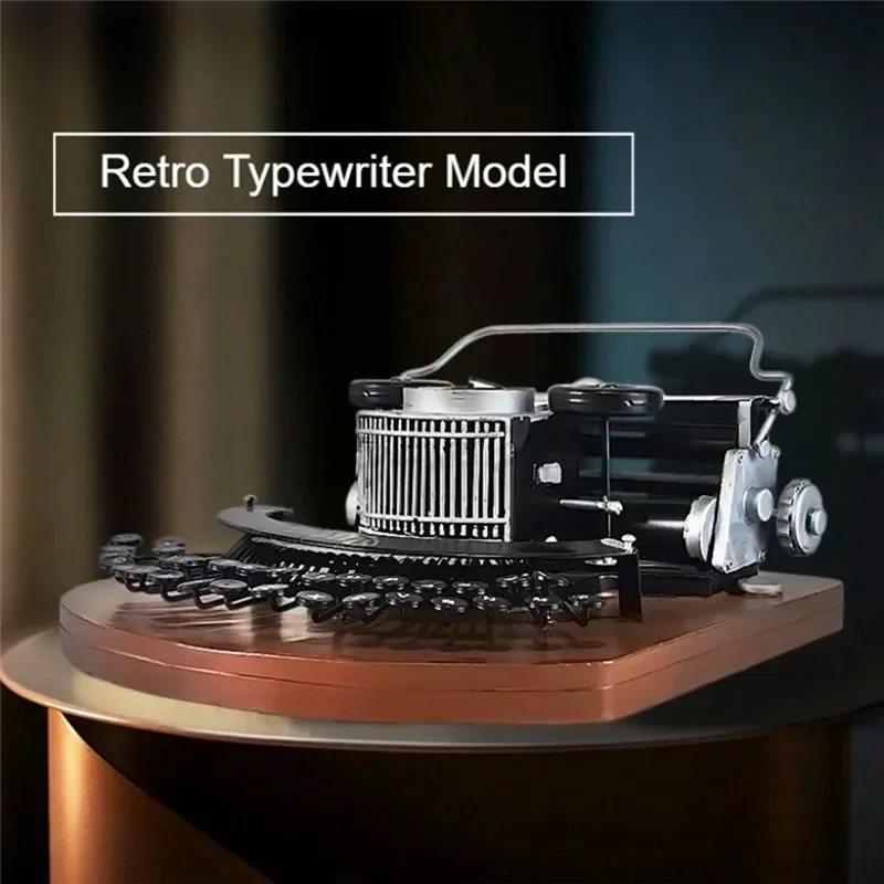 【People Favorite】Vintage Metal Typewriter Prop Model Decoration Crafts Display Window Photography
【People Favorite】Vintage Metal Typewriter Prop Model Decoration Crafts Display Window Photography