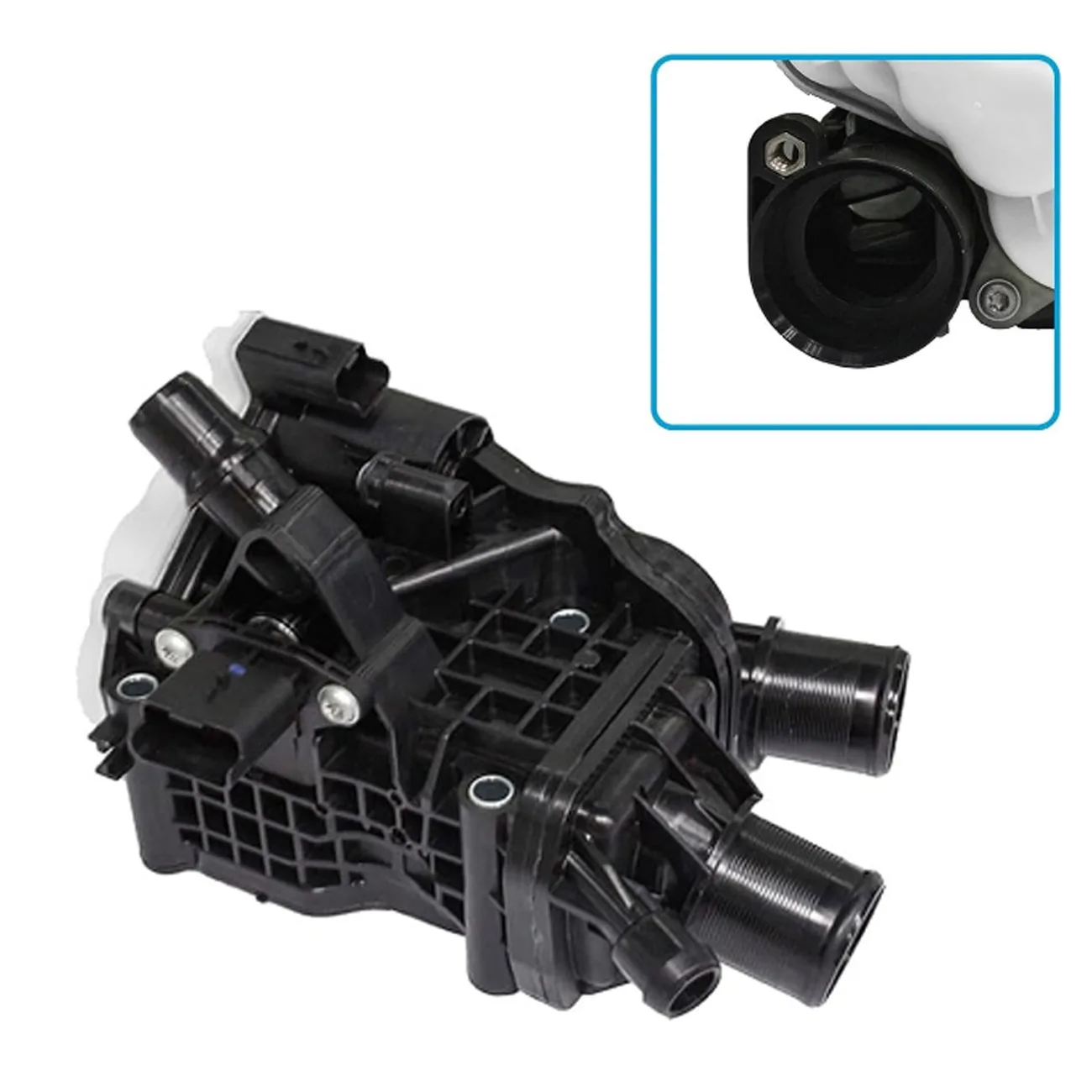 Engine Coolant Thermostat Housing 9804160380 9849443980 For Citroen C4 C5 For Ford Focus III For Peugeot 308 508 For Vauxhall
Engine Coolant Thermostat Housing 9804160380 9849443980 For Citroen C4 C5 For Ford Focus III For Peugeot 308 508 For Vauxhall