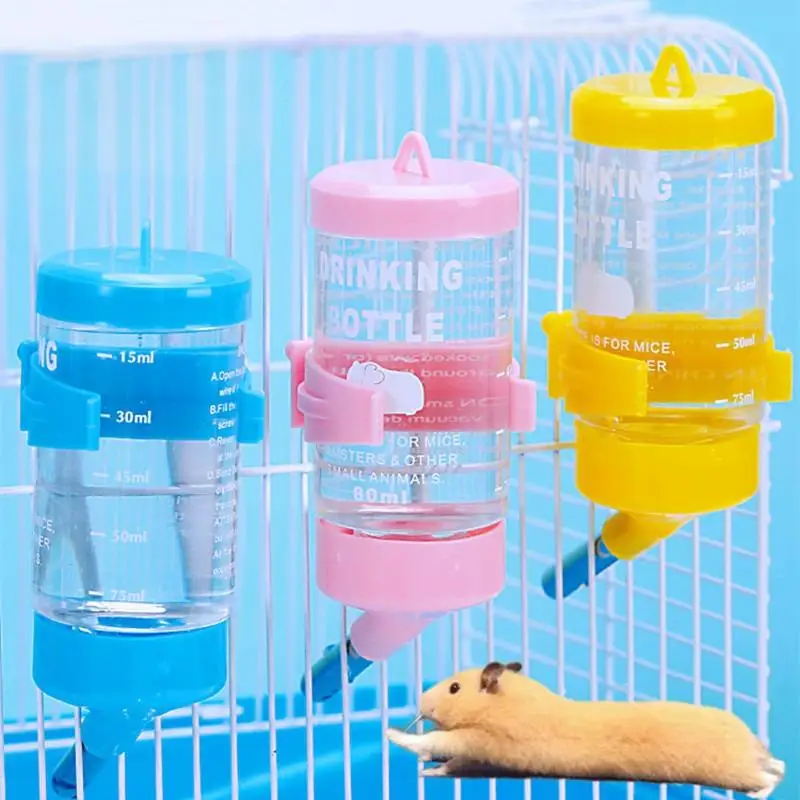 Hamster Drinker Water Bottle No Drip Small Animal Water Dispenser Pet Drinker Stand for Guinea Pigs/Hamsters/Bunnies/Ferrets
Hamster Drinker Water Bottle No Drip Small Animal Water Dispenser Pet Drinker Stand for Guinea Pigs/Hamsters/Bunnies/Ferrets
