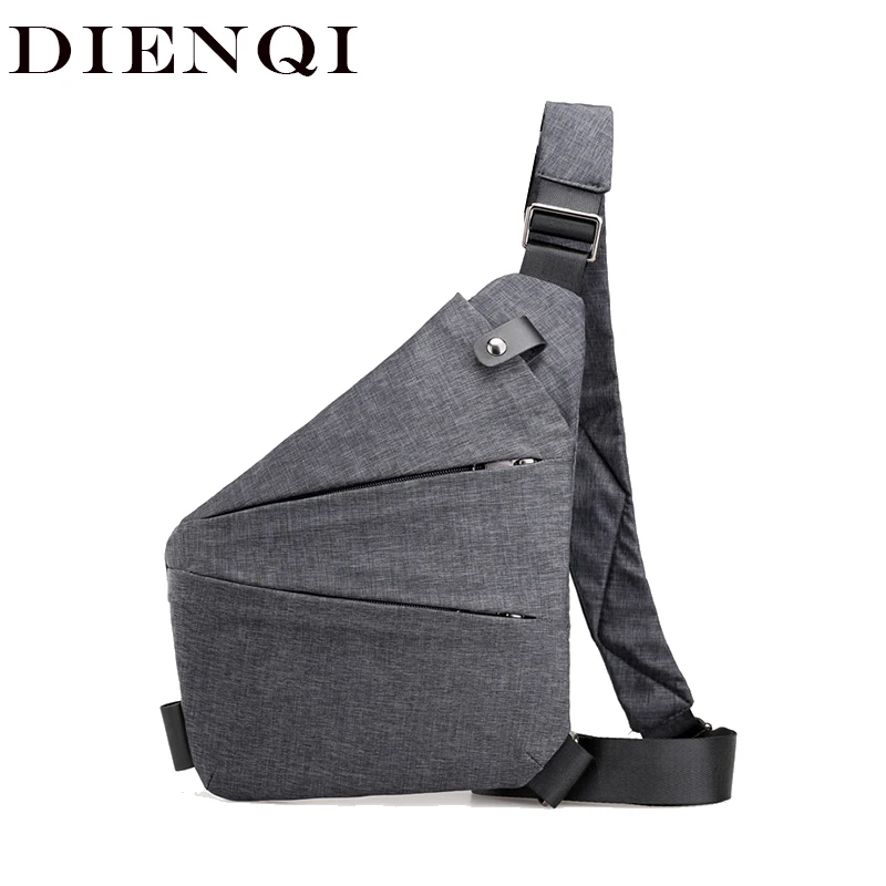 DIENQI Multifunction Chest Bags Anti Theft Single Crossobdy Bags for Men Waterproof Male Cross Body Messenger Bag Fanny Pack Sac
DIENQI Multifunction Chest Bags Anti Theft Single Crossobdy Bags for Men Waterproof Male Cross Body Messenger Bag Fanny Pack Sac