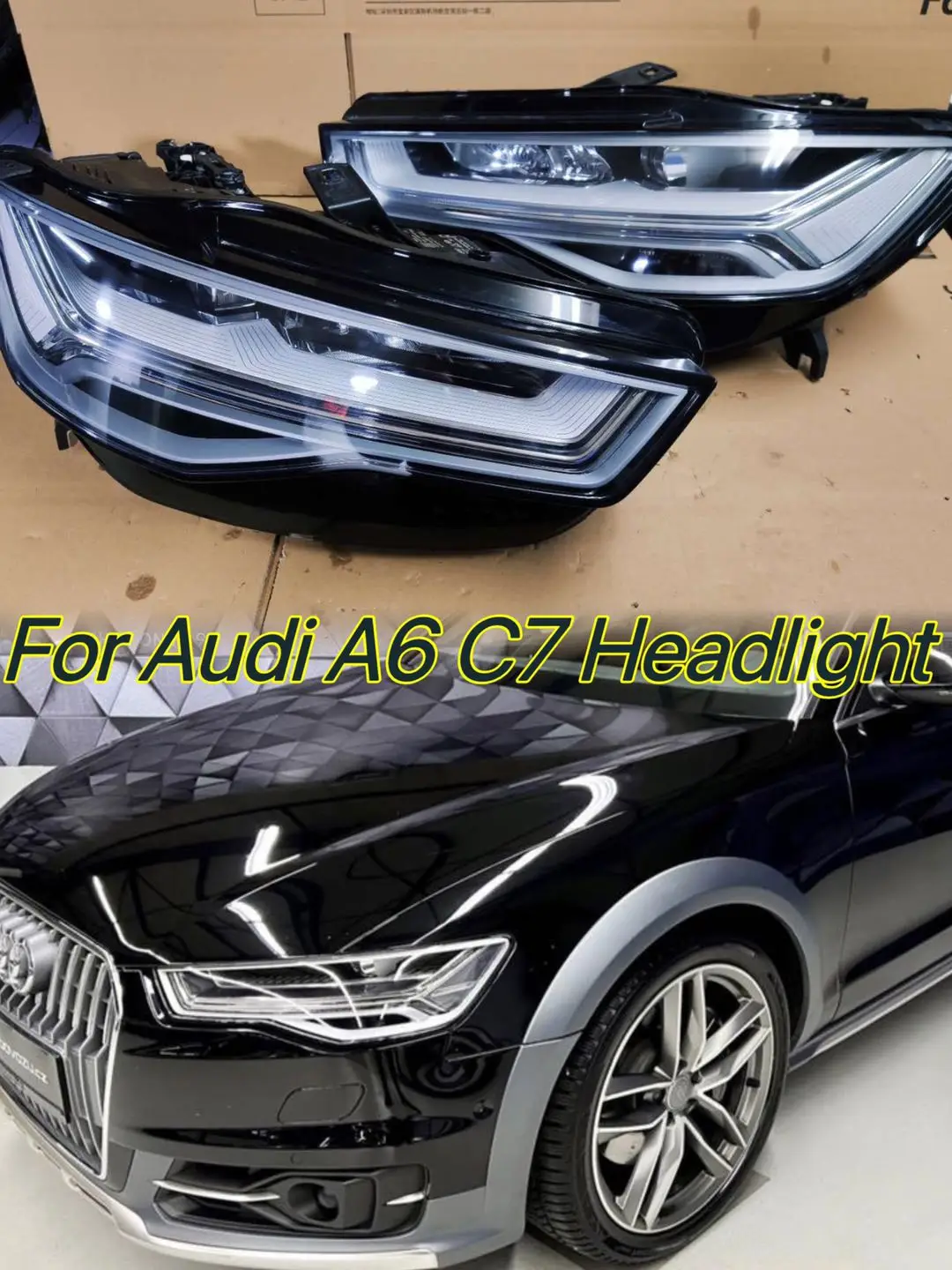 Suitable For Headlight Car Led Upgrade For Audi A6 2012-2018 C7 Front Headlight Auto Lighting Systems Headlamps
Suitable For Headlight Car Led Upgrade For Audi A6 2012-2018 C7 Front Headlight Auto Lighting Systems Headlamps