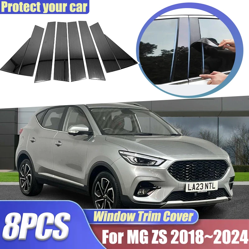 For MG ZS ZS11 ZX ZST VS EV 2018~2024 MK1 1th 8PCS Window Trim Covers B C Pillar Stickers Column Protection Film Car Accessories
For MG ZS ZS11 ZX ZST VS EV 2018~2024 MK1 1th 8PCS Window Trim Covers B C Pillar Stickers Column Protection Film Car Accessories