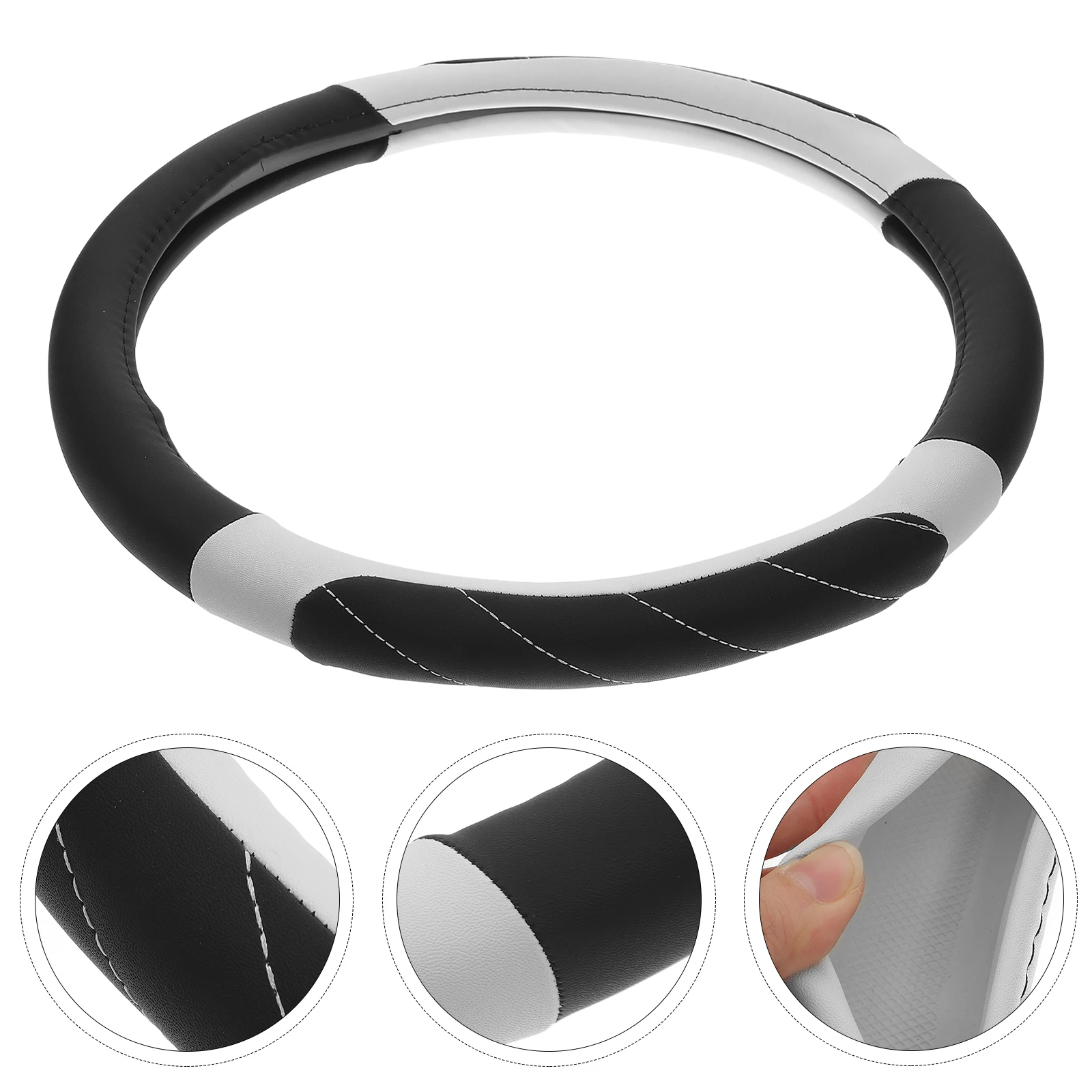 Microfiber Steering Wheel Cover Black Durable Non Wheel Cover For Car Most Cars Trucks Accessories
Microfiber Steering Wheel Cover Black Durable Non Wheel Cover For Car Most Cars Trucks Accessories