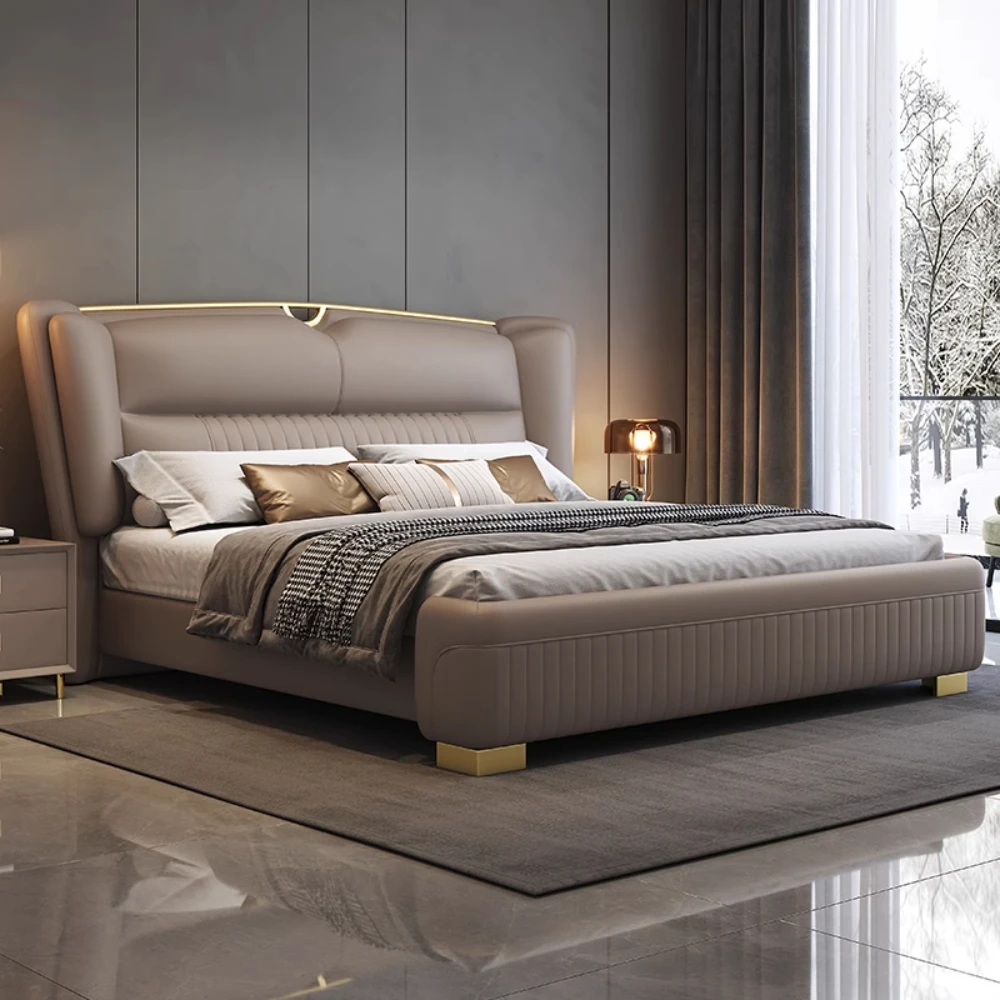 Minimalist Queen Bed Modern Storage Luxury Nordic Bed Multifonction Bedroom Camas De Matrimonio Dormitorio Home Decoration
Minimalist Queen Bed Modern Storage Luxury Nordic Bed Multifonction Bedroom Camas De Matrimonio Dormitorio Home Decoration