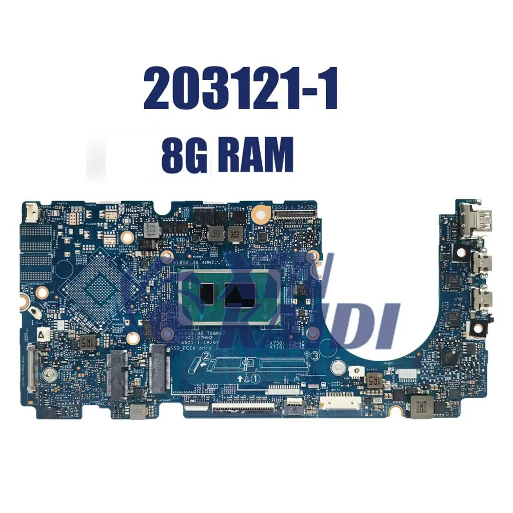 Computer Mainboard For DELL Inspiron 13 5310 203121-1 0MJKYW CN-0HMVCY Laptop Systemboard I5 11th Gen CPU 8G RAM
Computer Mainboard For DELL Inspiron 13 5310 203121-1 0MJKYW CN-0HMVCY Laptop Systemboard I5 11th Gen CPU 8G RAM