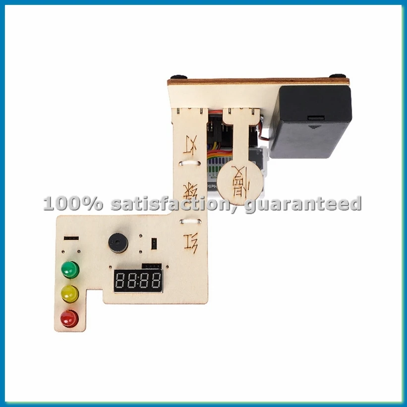 DIY Traffic Signal Light Kit Smart Programming Kit with U+ Program Card Compatible with for Mixly-A23U
DIY Traffic Signal Light Kit Smart Programming Kit with U+ Program Card Compatible with for Mixly-A23U