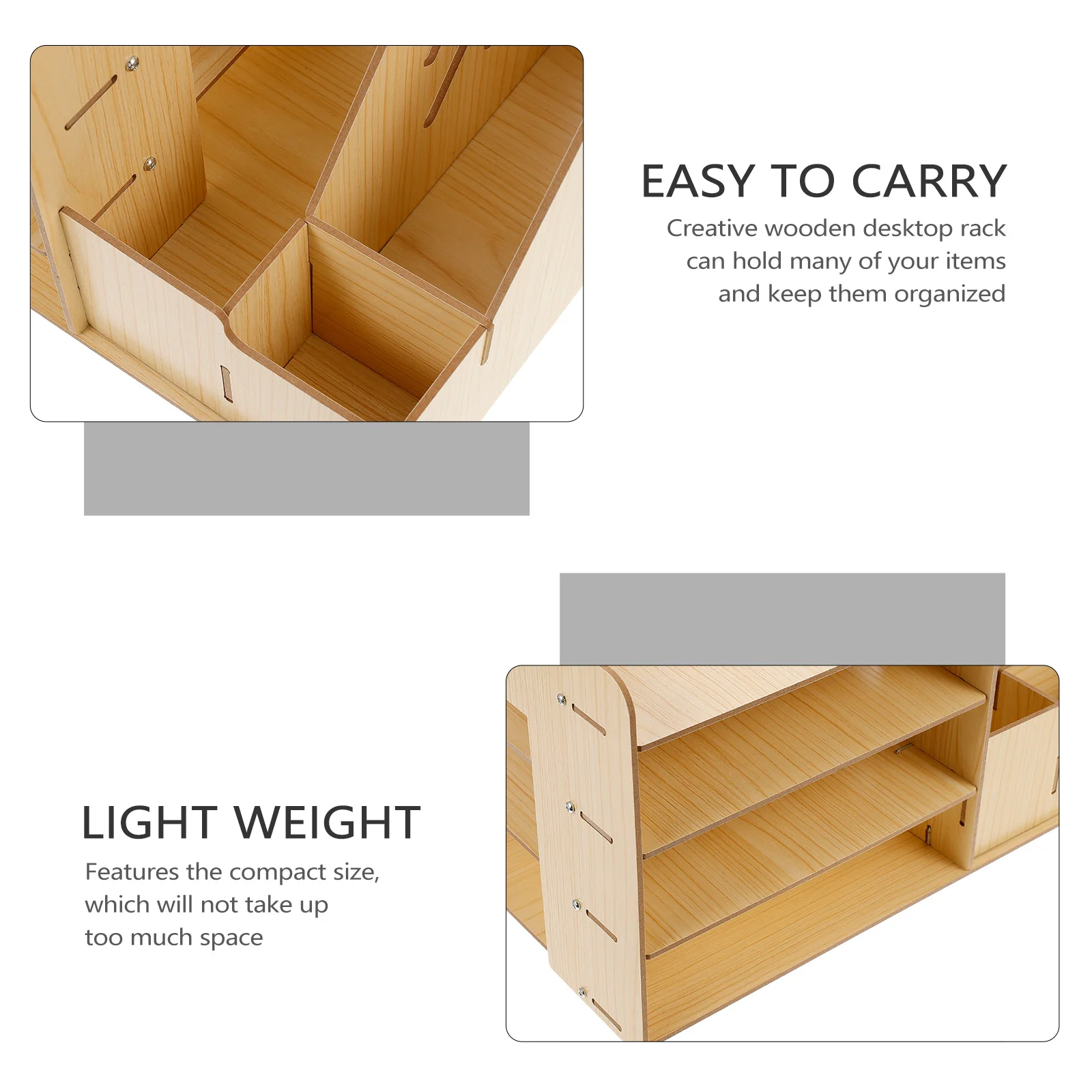 Shelf Organizing Rack Storage Shelves Wooden Stationery Tabletop Holder Desktop
Shelf Organizing Rack Storage Shelves Wooden Stationery Tabletop Holder Desktop