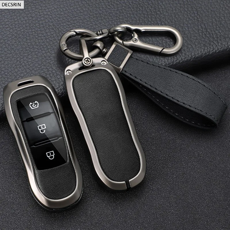 Alloy+Leather Car Key Case Fob for Dongfeng Fengguang DFSK Glory 580 Fengon Ix5 Ix7 Seres 3 Sf5 2021 2022 z Keychain Accessories
Alloy+Leather Car Key Case Fob for Dongfeng Fengguang DFSK Glory 580 Fengon Ix5 Ix7 Seres 3 Sf5 2021 2022 z Keychain Accessories