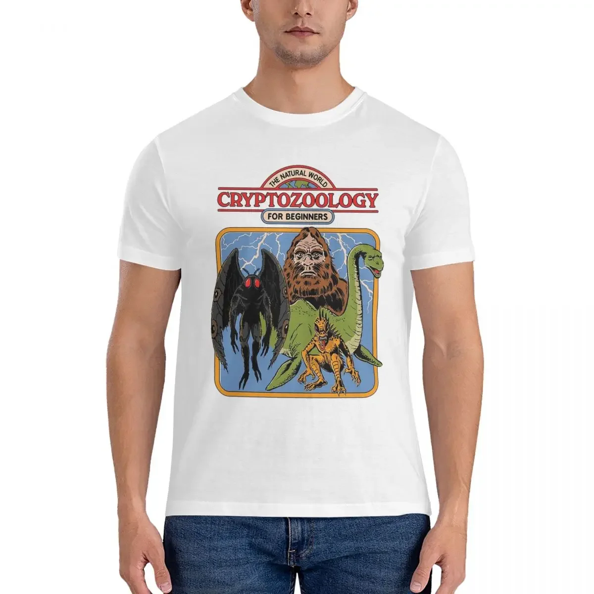 Cryptozoology For Beginners T-Shirt for Men Cotton Oversized T Shirts Men's Tees Short Crew Neck Summer Clothes Tops S-6XL
Cryptozoology For Beginners T-Shirt for Men Cotton Oversized T Shirts Men's Tees Short Crew Neck Summer Clothes Tops S-6XL