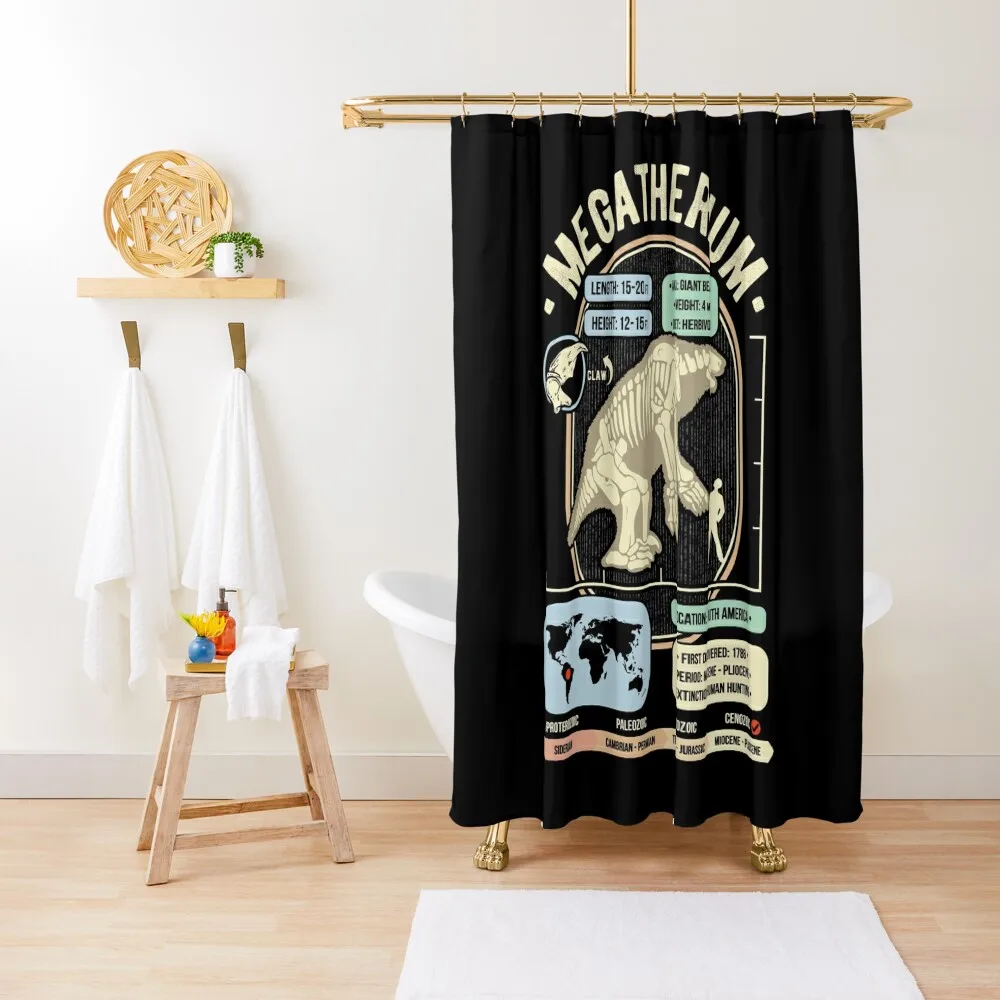 Dinosaur Facts - Megatherium Giant Sloth Science & Anatomy Gift Shower Curtain Bathroom Deco Bathroom Decor Window Curtain
Dinosaur Facts - Megatherium Giant Sloth Science & Anatomy Gift Shower Curtain Bathroom Deco Bathroom Decor Window Curtain