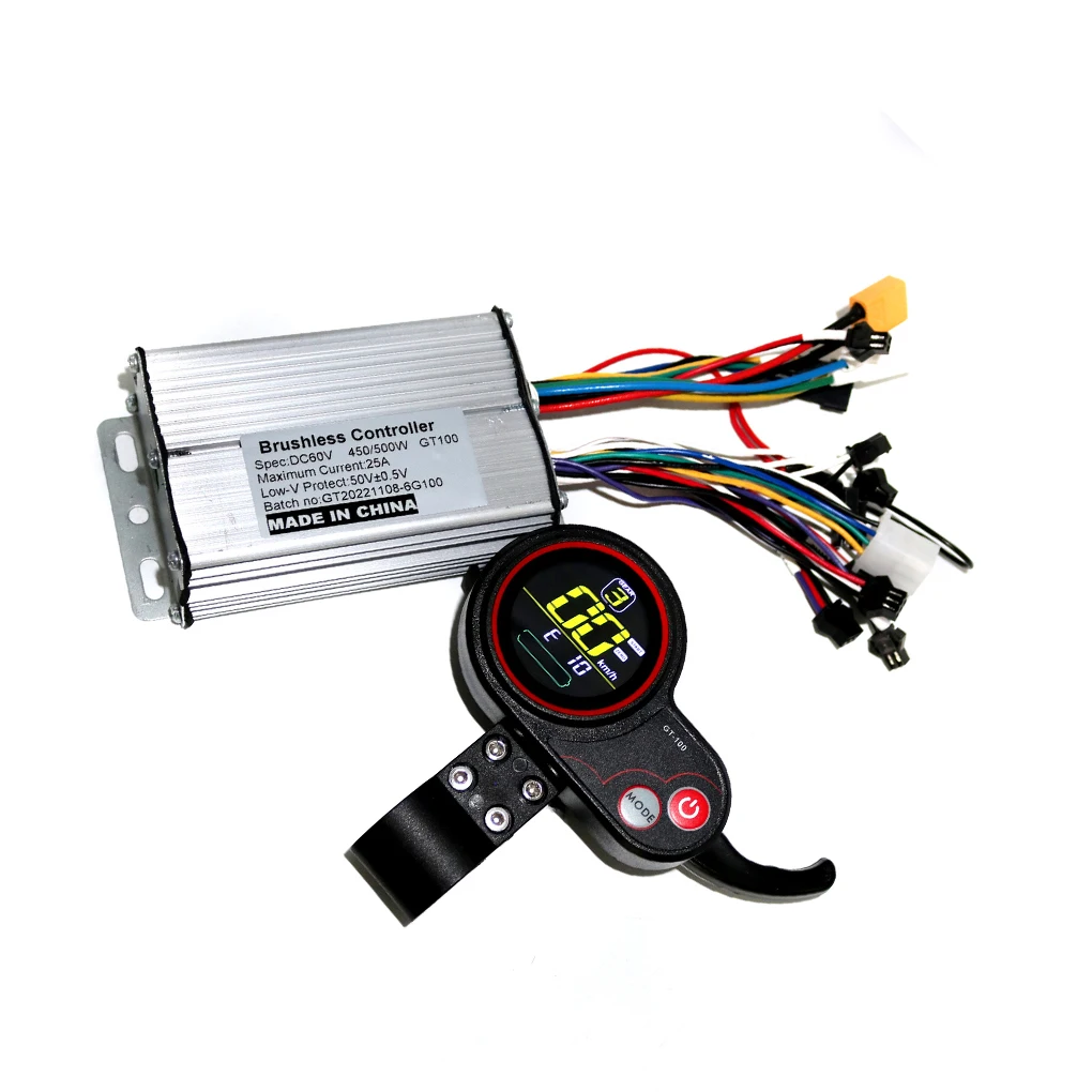 Six Mosfet Electric Scooter Controller - Speed Limit For Pedal Assistance Undervoltage Protection 36V/48V/52V/60V
Six Mosfet Electric Scooter Controller - Speed Limit For Pedal Assistance Undervoltage Protection 36V/48V/52V/60V