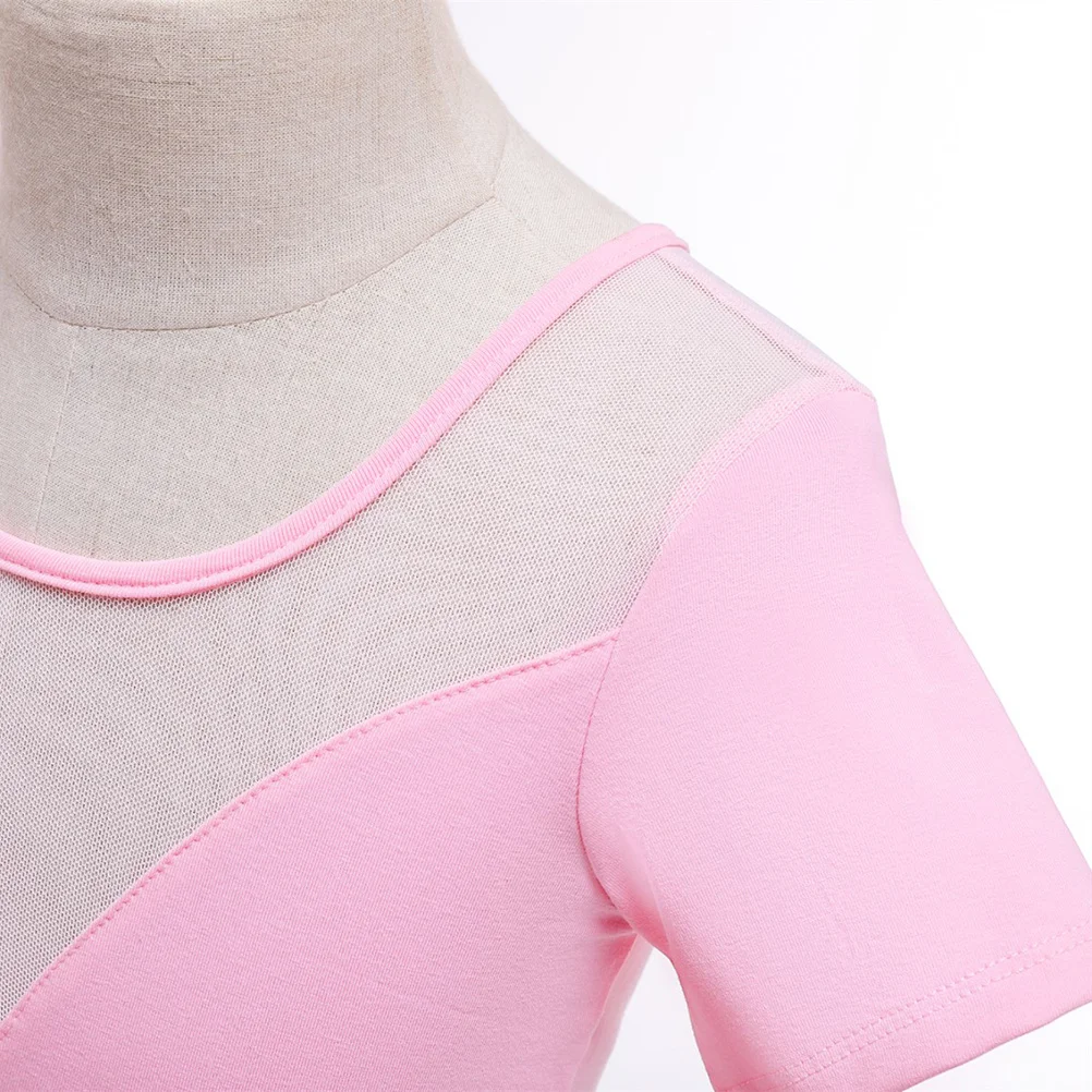 Girls Ballet Dress Training Skirt One-Piece Pink Size 110 Short -Neck Comfortable Breathable Ballet Dancing Costume
Girls Ballet Dress Training Skirt One-Piece Pink Size 110 Short -Neck Comfortable Breathable Ballet Dancing Costume