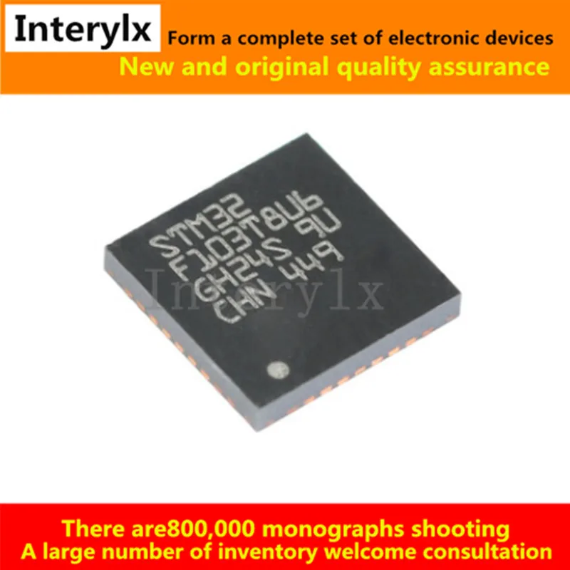5 шт./партия STM32F103T8U6 STM32F103T8U STM32F103T8 STM32F103T STM32F103 IC MCU 32BIT 64KB FLASH 36vfqfpn
5 шт./партия STM32F103T8U6 STM32F103T8U STM32F103T8 STM32F103T STM32F103 IC MCU 32BIT 64KB FLASH 36vfqfpn