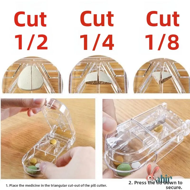 Portable Medicine Cutter Tool Precise Splitter Four Eighth Cutter One Quarter Carry around Drug Box Fly Storage Organizer
Portable Medicine Cutter Tool Precise Splitter Four Eighth Cutter One Quarter Carry around Drug Box Fly Storage Organizer