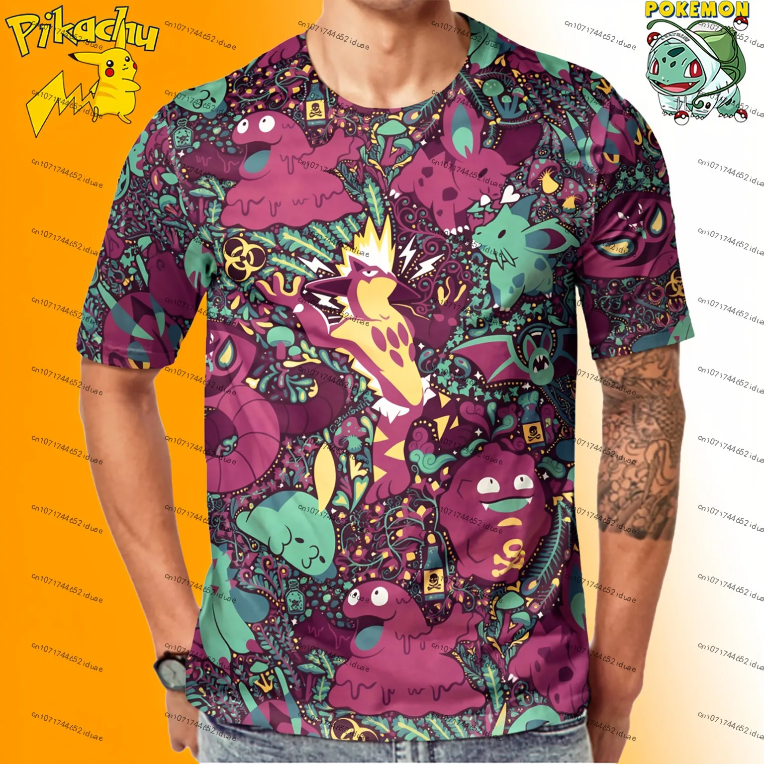 T-shirt Men Unisex Y2k T-shirt Fashion New Men's Pokemon Print T-Shirts High Quality Streetwear Short Sleeve Tee Tshirt Oversize
T-shirt Men Unisex Y2k T-shirt Fashion New Men's Pokemon Print T-Shirts High Quality Streetwear Short Sleeve Tee Tshirt Oversize