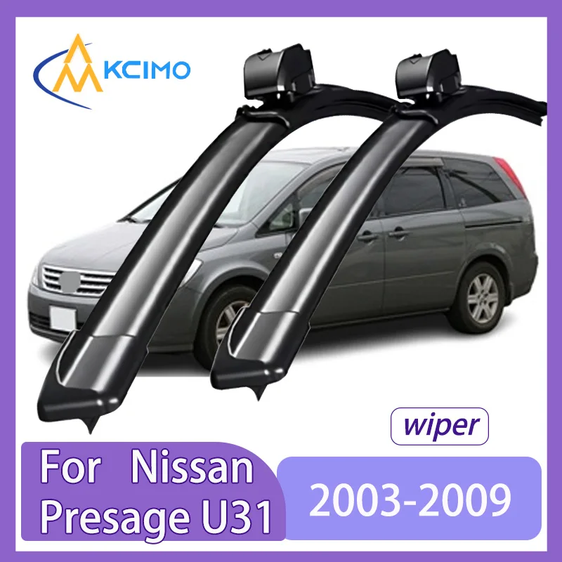 For Nissan Presage U31 2003–2009 Clean Quiet Windshield Model Y Wiper Blades 2pcs Windscreen Window Car Accessories
For Nissan Presage U31 2003–2009 Clean Quiet Windshield Model Y Wiper Blades 2pcs Windscreen Window Car Accessories