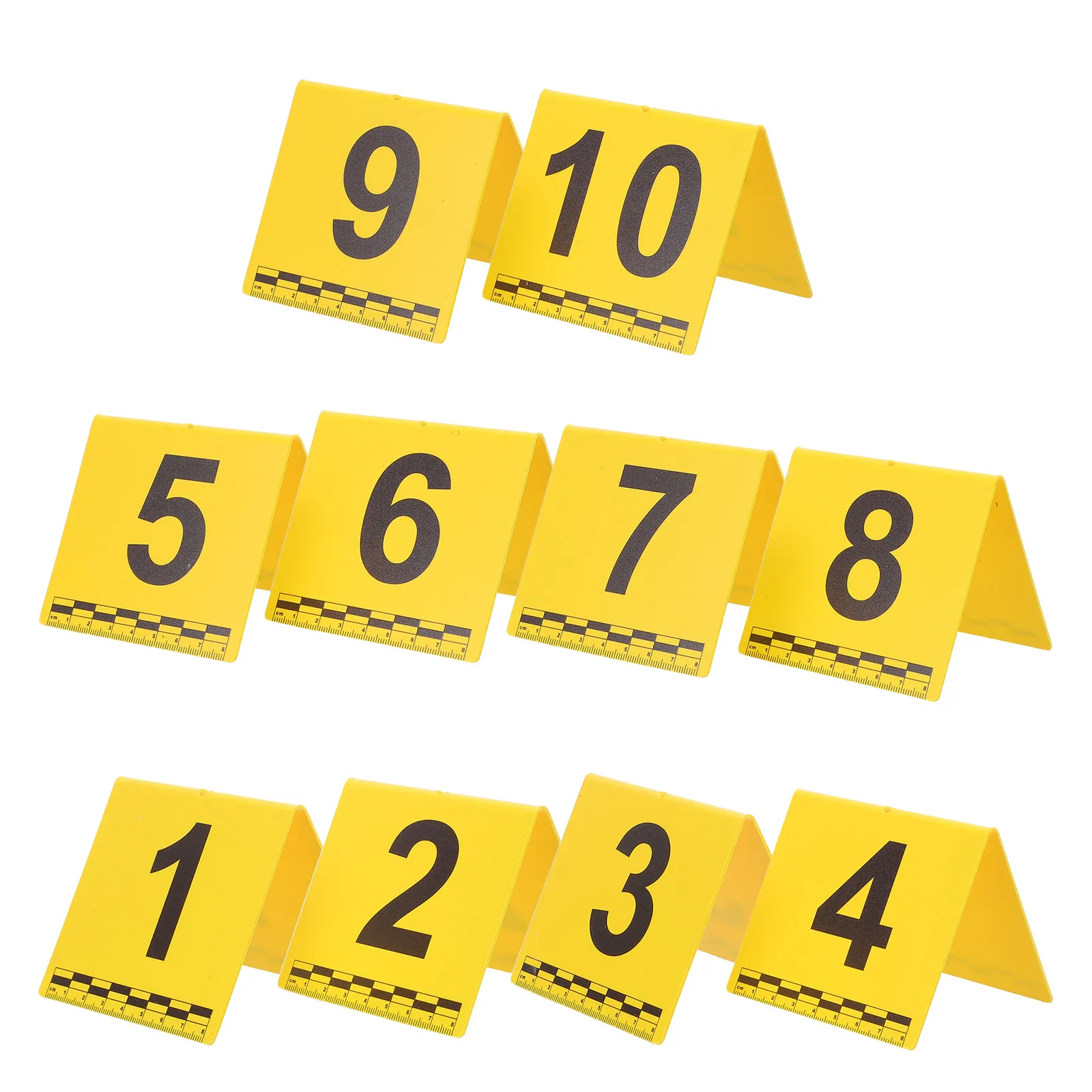10pcs Evidence Markers Crime Scene Markers Tents Evidence 1-10 Number Cards Crime Scene Decorations Party Decorations Detective
10pcs Evidence Markers Crime Scene Markers Tents Evidence 1-10 Number Cards Crime Scene Decorations Party Decorations Detective