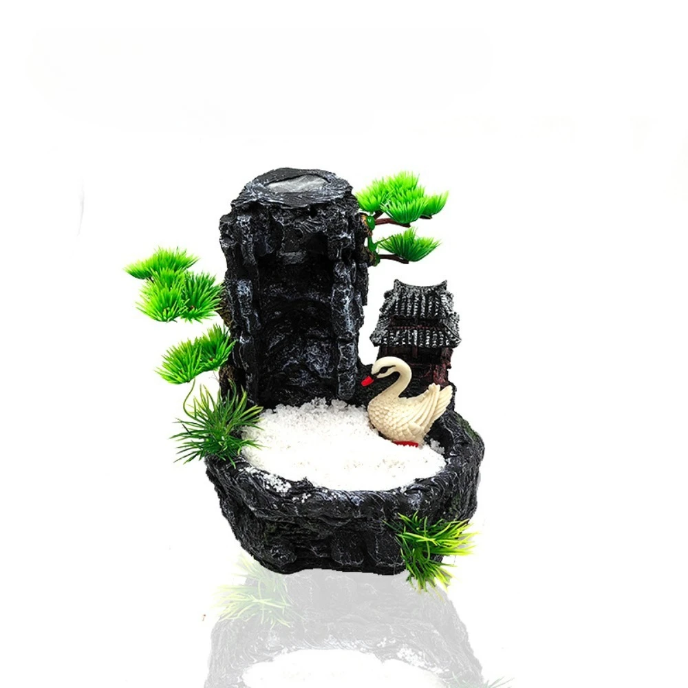 Fish tank landscaping Water quicksand waterfall package Rainforest tank Ecological Feng Shui ornament Resin rockery landscaping
Fish tank landscaping Water quicksand waterfall package Rainforest tank Ecological Feng Shui ornament Resin rockery landscaping