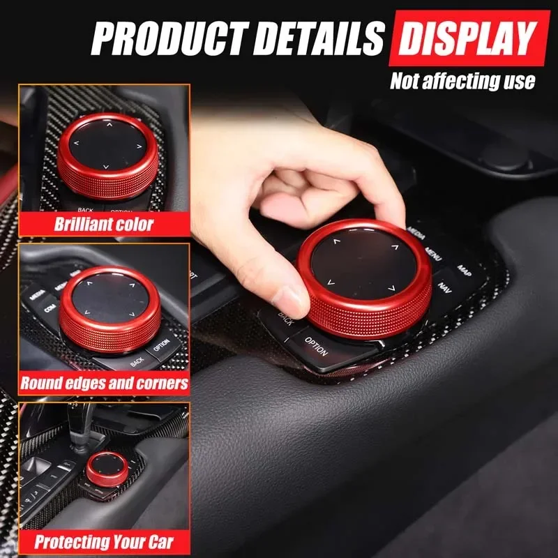 For BMW 5 7 Series 6GT X3/X4 G01 G08 G02 G30 Car Center Console Gear Shift Multimedia Button Knob Cover Accessories
For BMW 5 7 Series 6GT X3/X4 G01 G08 G02 G30 Car Center Console Gear Shift Multimedia Button Knob Cover Accessories