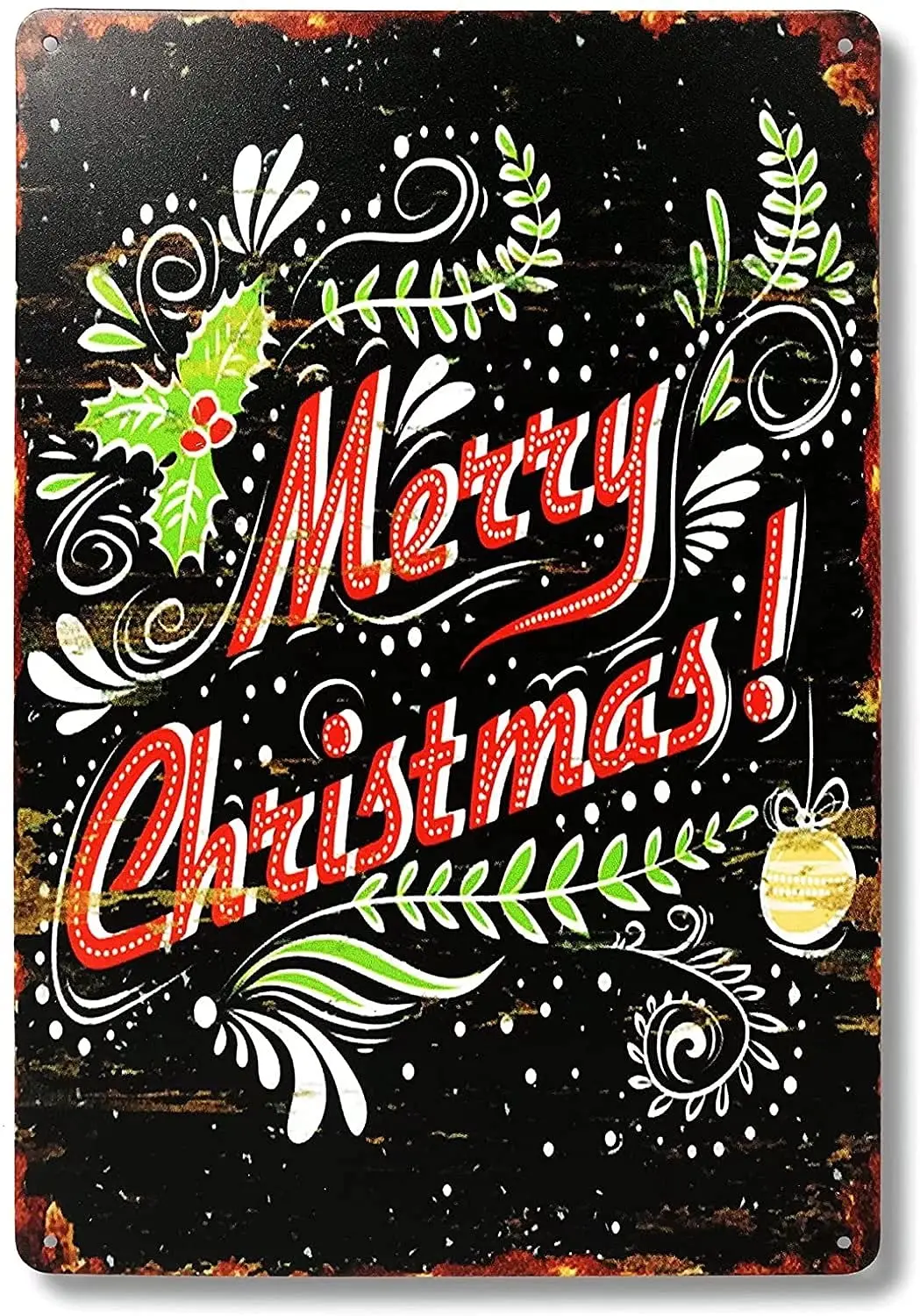 Tin Signs-Merry Christmas-Rusty Vintage Metal Tin Sign for Men Women,Wall Decor for Bars,Restaurants,Cafes Pubs,12x18 Inch
Tin Signs-Merry Christmas-Rusty Vintage Metal Tin Sign for Men Women,Wall Decor for Bars,Restaurants,Cafes Pubs,12x18 Inch