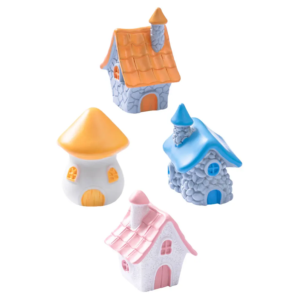 4 Pcs Miniature Garden Decoration House Ornaments for Bonsai Landscaping Resin Figurines Statues Small Landscape
4 Pcs Miniature Garden Decoration House Ornaments for Bonsai Landscaping Resin Figurines Statues Small Landscape