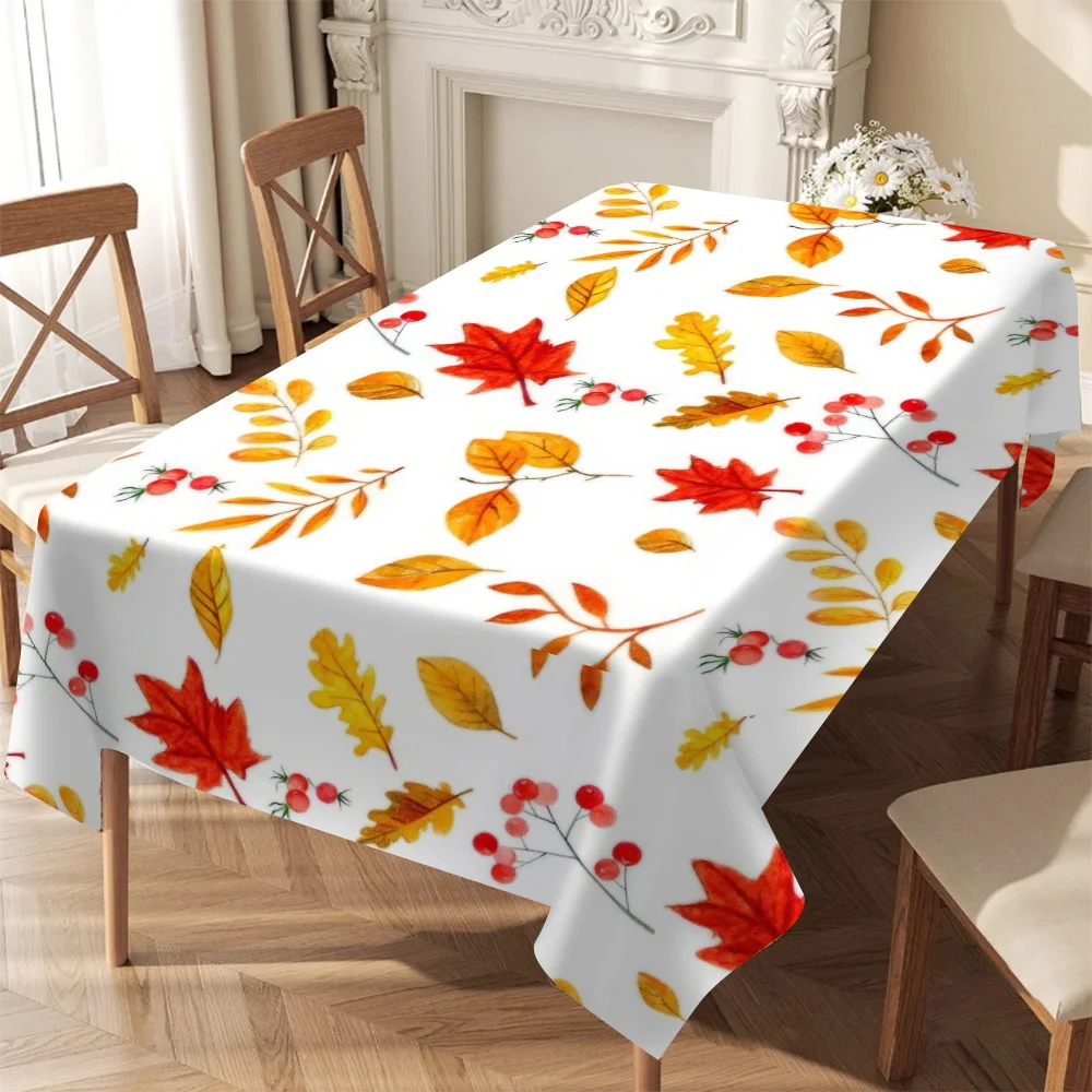 Autumn Harvest Tablecloth Indoor Outdoor Lightweight Polyester Fabric Rectangular Dining Table Cover Vibrant Fall Foliage Wedding Party Seasonal Decor Home Decoration Durable Easy Care Table Cloth for Holiday Use Indoor Outdoor Events
Autumn Harvest Tablecloth Indoor Outdoor Lightweight Polyester Fabric Rectangular Dining Table Cover Vibrant Fall Foliage Wedding Party Seasonal Decor Home Decoration Durable Easy Care Table Cloth for Holiday Use Indoor Outdoor Events