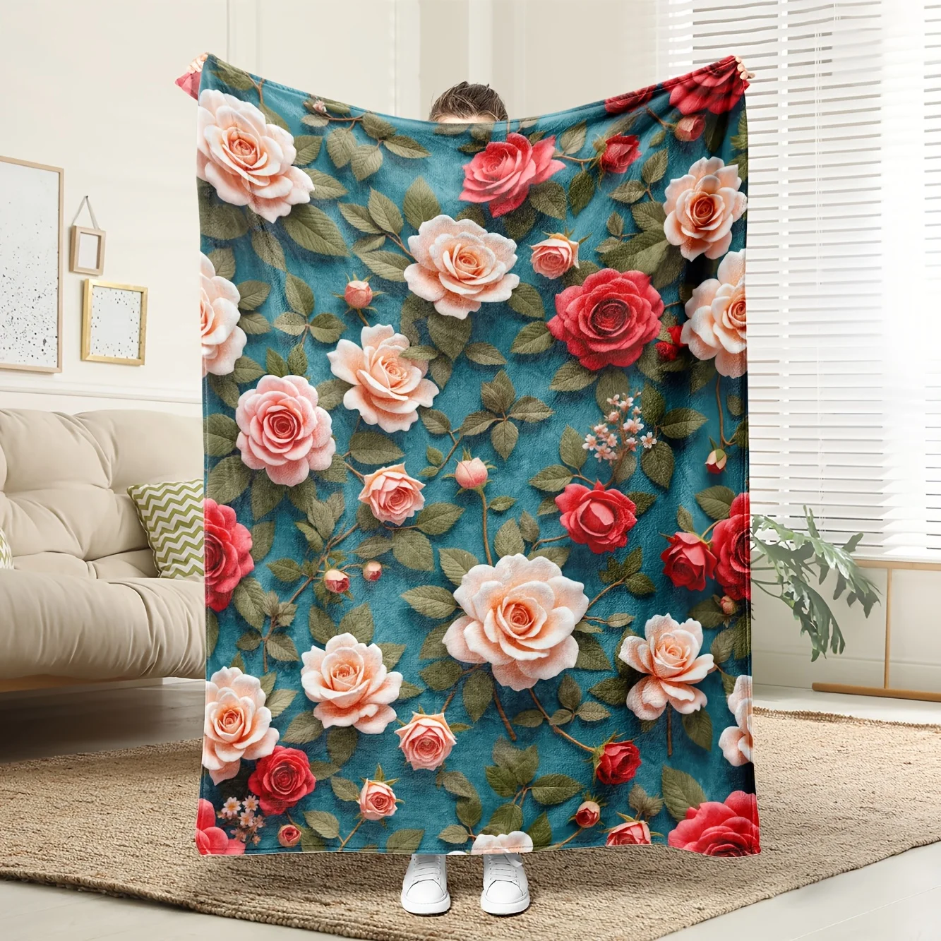 1pc Wildlife Fleece Blanket - 100% Polyester Cooling, All-Season Family/Friend Gift
1pc Wildlife Fleece Blanket - 100% Polyester Cooling, All-Season Family/Friend Gift