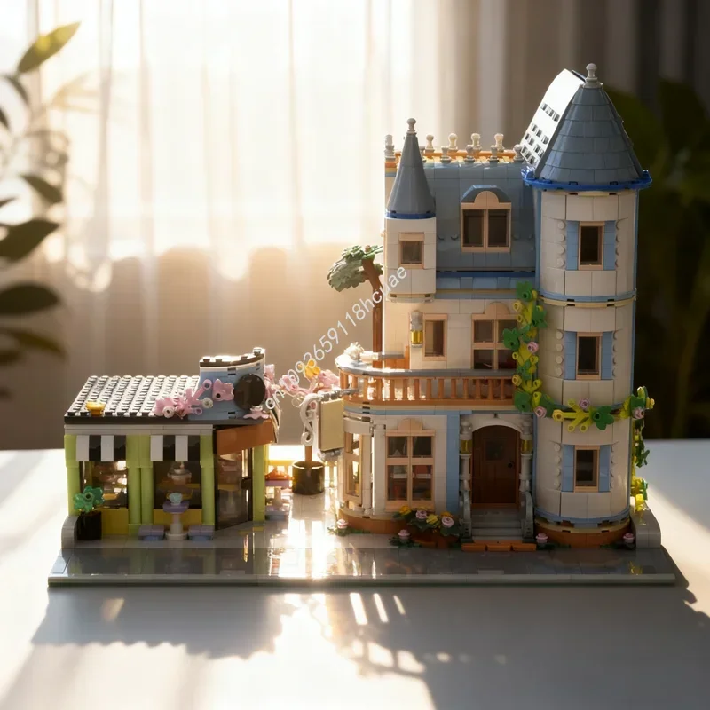 2320pcs MOC Castle Bed Breakfast And Bakery Model Building Toy Blocks Construction Assemble Festival Gift Education Brick
2320pcs MOC Castle Bed Breakfast And Bakery Model Building Toy Blocks Construction Assemble Festival Gift Education Brick