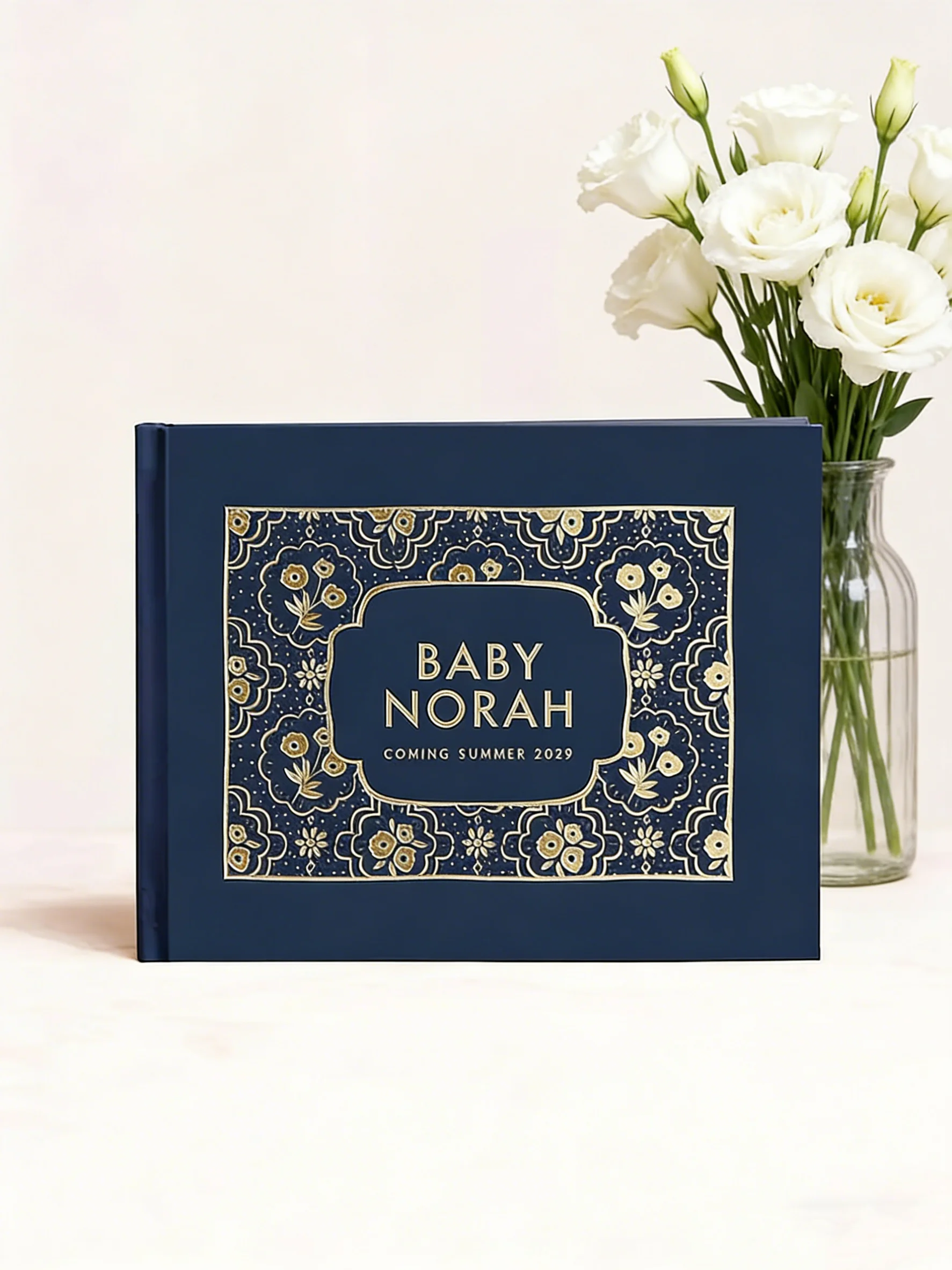 Floral Baby Shower Guest Book, Elegant Sign In Album, Perfect Gift Idea for New Mom
Floral Baby Shower Guest Book, Elegant Sign In Album, Perfect Gift Idea for New Mom