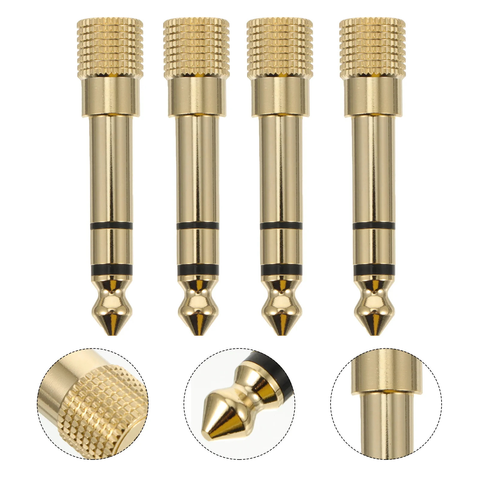 4pcs 3.5Mm To 6.3Mm Audio Adapter Headphone Jack Plug Converter For Amplifier Electric Piano Keyboard Drum Plug Play
4pcs 3.5Mm To 6.3Mm Audio Adapter Headphone Jack Plug Converter For Amplifier Electric Piano Keyboard Drum Plug Play