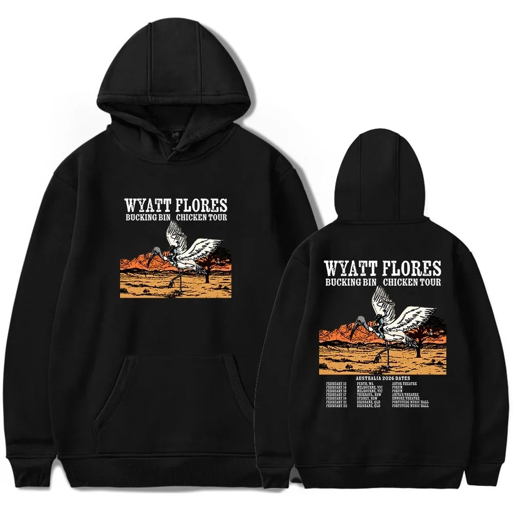 Wyatt Flores Bucking Bin Chicken Tour 2026 Merch Hoodies Women Men Casual Long Sleeve Sweatshirt Fashion Clothes
Wyatt Flores Bucking Bin Chicken Tour 2026 Merch Hoodies Women Men Casual Long Sleeve Sweatshirt Fashion Clothes