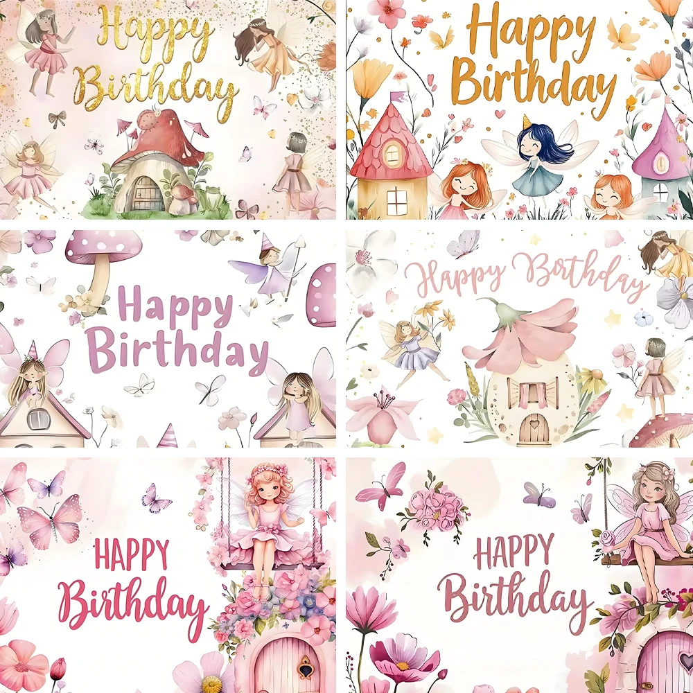 Flowers Fairy Mushroom House Theme Birthday Party Supplies Background Decoration Tale Elf Butterfly Banner Baby Shower PhotoProp
Flowers Fairy Mushroom House Theme Birthday Party Supplies Background Decoration Tale Elf Butterfly Banner Baby Shower PhotoProp