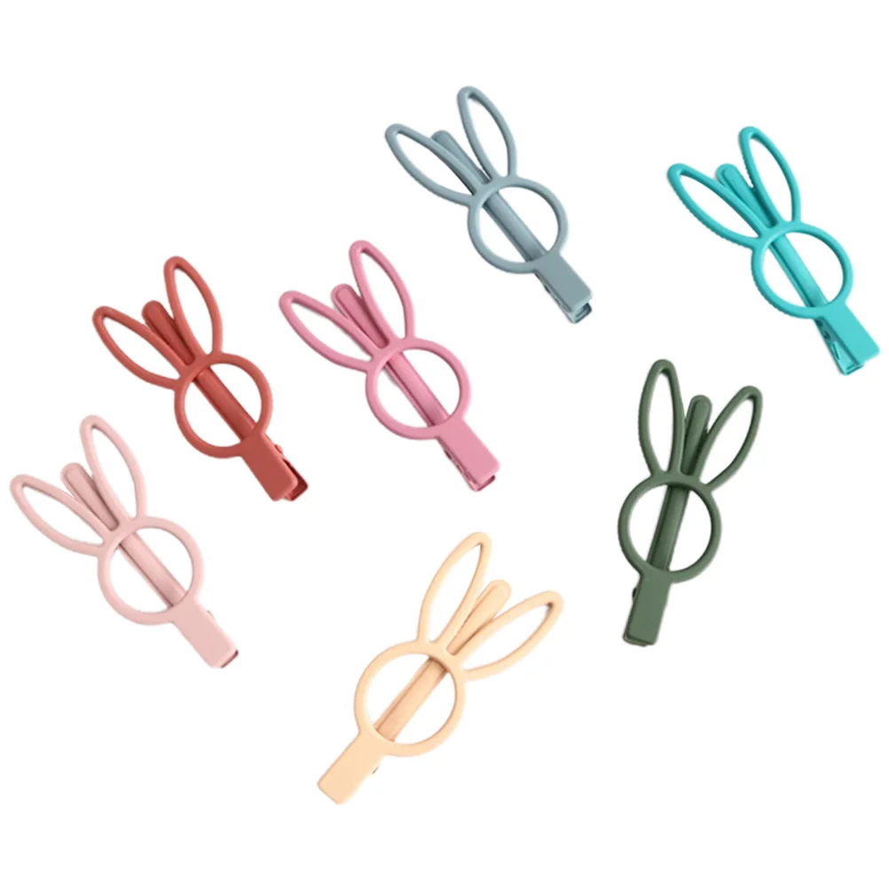 7pcs Rabbit Hairpin Iron Bobby Pin Cartoon Side Bangs Barrette Cute Accessories for Girls Durable Wedding Party Daily Outfits
7pcs Rabbit Hairpin Iron Bobby Pin Cartoon Side Bangs Barrette Cute Accessories for Girls Durable Wedding Party Daily Outfits