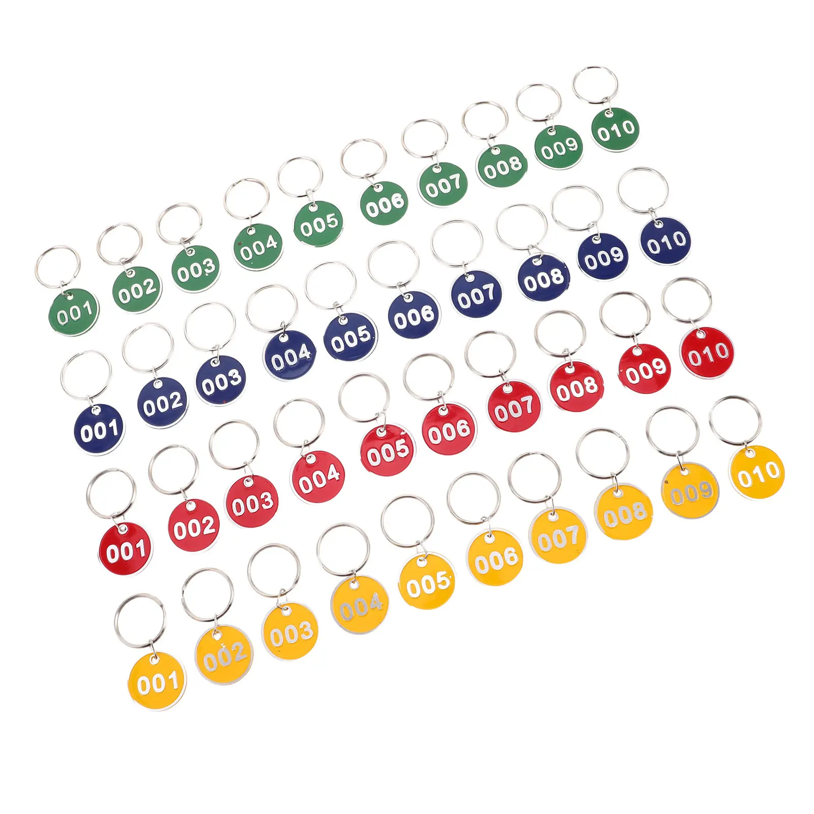 40 шт. двусторонних металлических брелоков-номеров для саун, спа-салонов, бань и других объектов общественного пользования, для эффективной идентификации
40 шт. двусторонних металлических брелоков-номеров для саун, спа-салонов, бань и других объектов общественного пользования, для эффективной идентификации