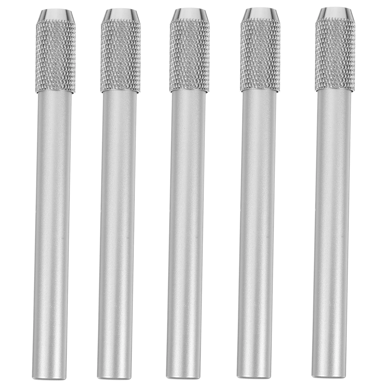 5 Pcs Metal Pencil Lengthener Silver Supplies Sturdy Compact Crayon Colored Holder School Office Tool Gift
5 Pcs Metal Pencil Lengthener Silver Supplies Sturdy Compact Crayon Colored Holder School Office Tool Gift