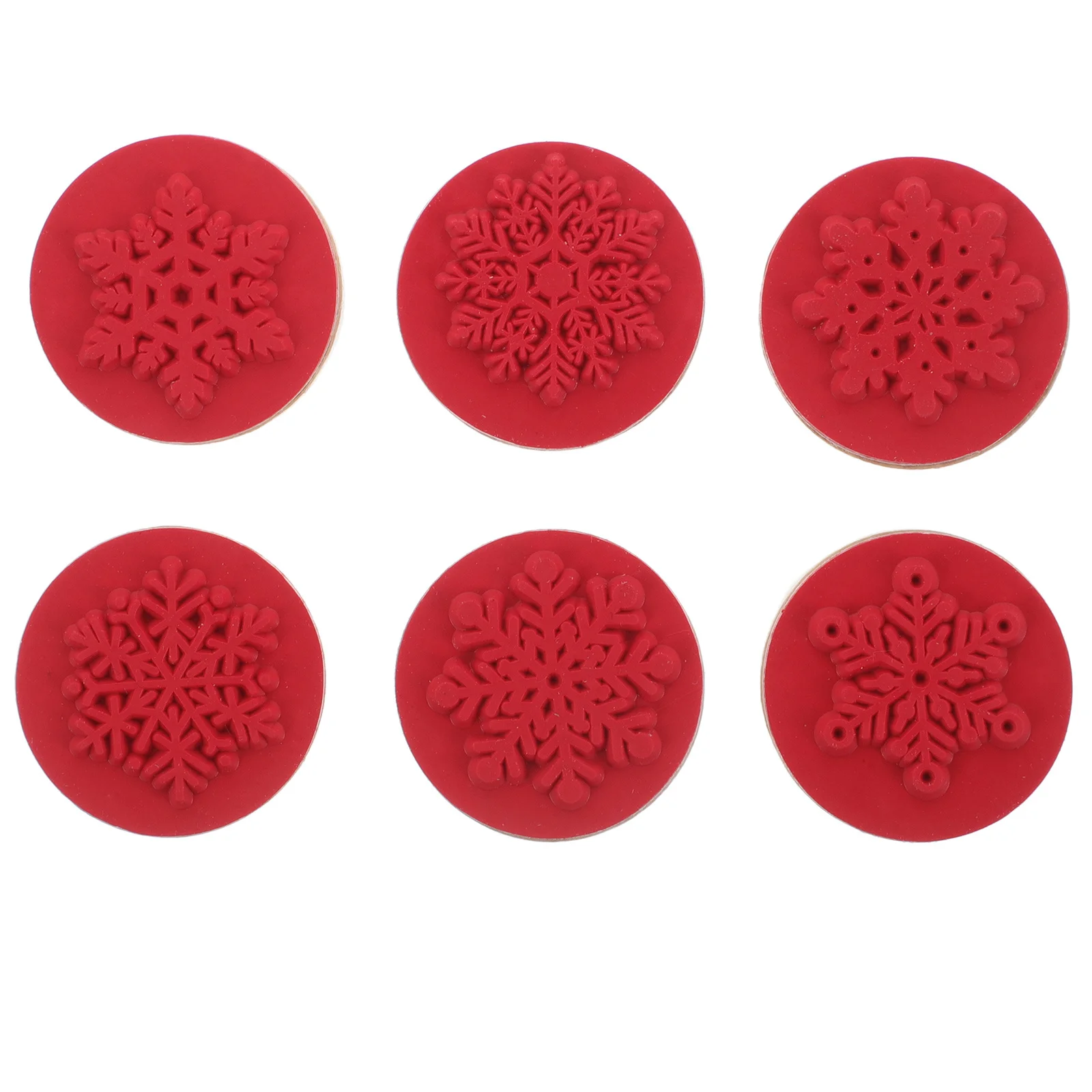 6Pcs Wooden Round Snowflake Pattern for Card Making Scrapbooking DIY Craft Holiday Supplies 3x3x2.2cm
6Pcs Wooden Round Snowflake Pattern for Card Making Scrapbooking DIY Craft Holiday Supplies 3x3x2.2cm