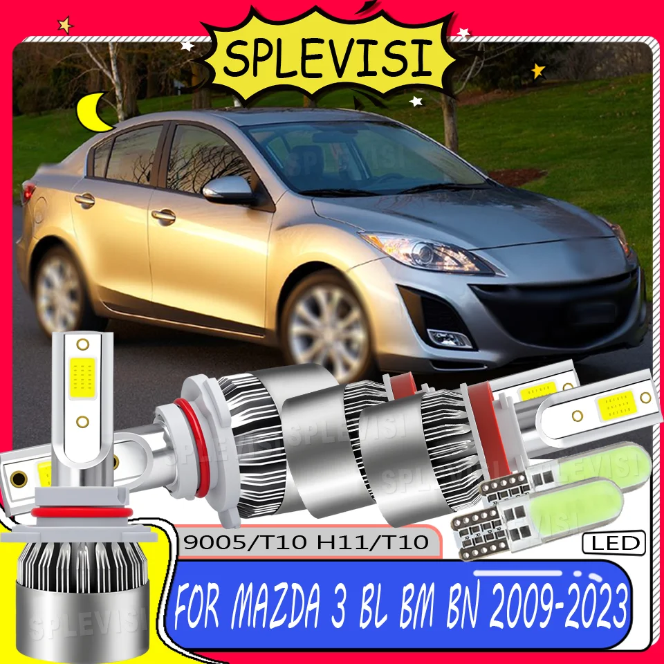 Reduce Eye Fatigue durable Headlight High Low Beam Bulbs For MAZDA 3 BL BM BN 2009 2010 2011 2012 2013 2014 2015 2016 2017-2023
Reduce Eye Fatigue durable Headlight High Low Beam Bulbs For MAZDA 3 BL BM BN 2009 2010 2011 2012 2013 2014 2015 2016 2017-2023