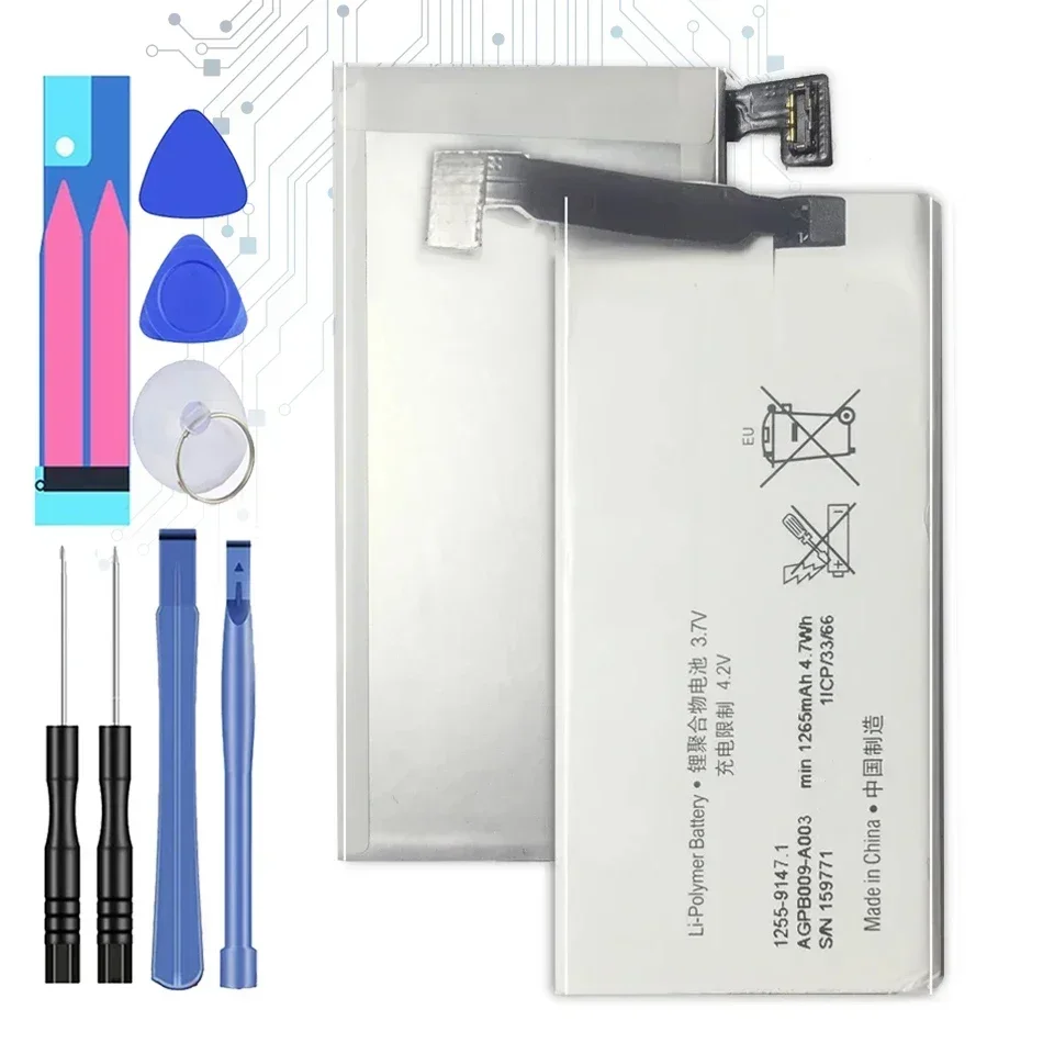 1265mAh AGPB009-A003 For Sony Xperia Advance ST27i Xperia GO ST27a st27 Mobile Phone Battery Reliable Power Supply
1265mAh AGPB009-A003 For Sony Xperia Advance ST27i Xperia GO ST27a st27 Mobile Phone Battery Reliable Power Supply
