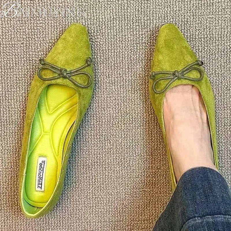 Bow Flats Casual Shoes Women Sandals Pointed Toe Elegant Shallow Loafers Summer 2025 Trend Mary Jane Shoes Ballet Dress Pumps
Bow Flats Casual Shoes Women Sandals Pointed Toe Elegant Shallow Loafers Summer 2025 Trend Mary Jane Shoes Ballet Dress Pumps