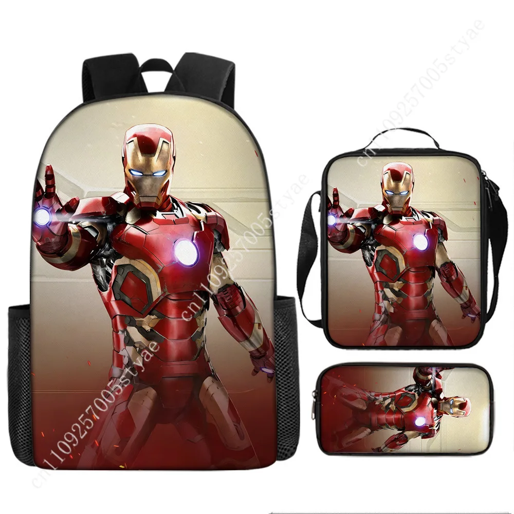 Marvel Iron Man Backpack Set — Ultra-Light 3-Piece Set
Marvel Iron Man Backpack Set — Ultra-Light 3-Piece Set