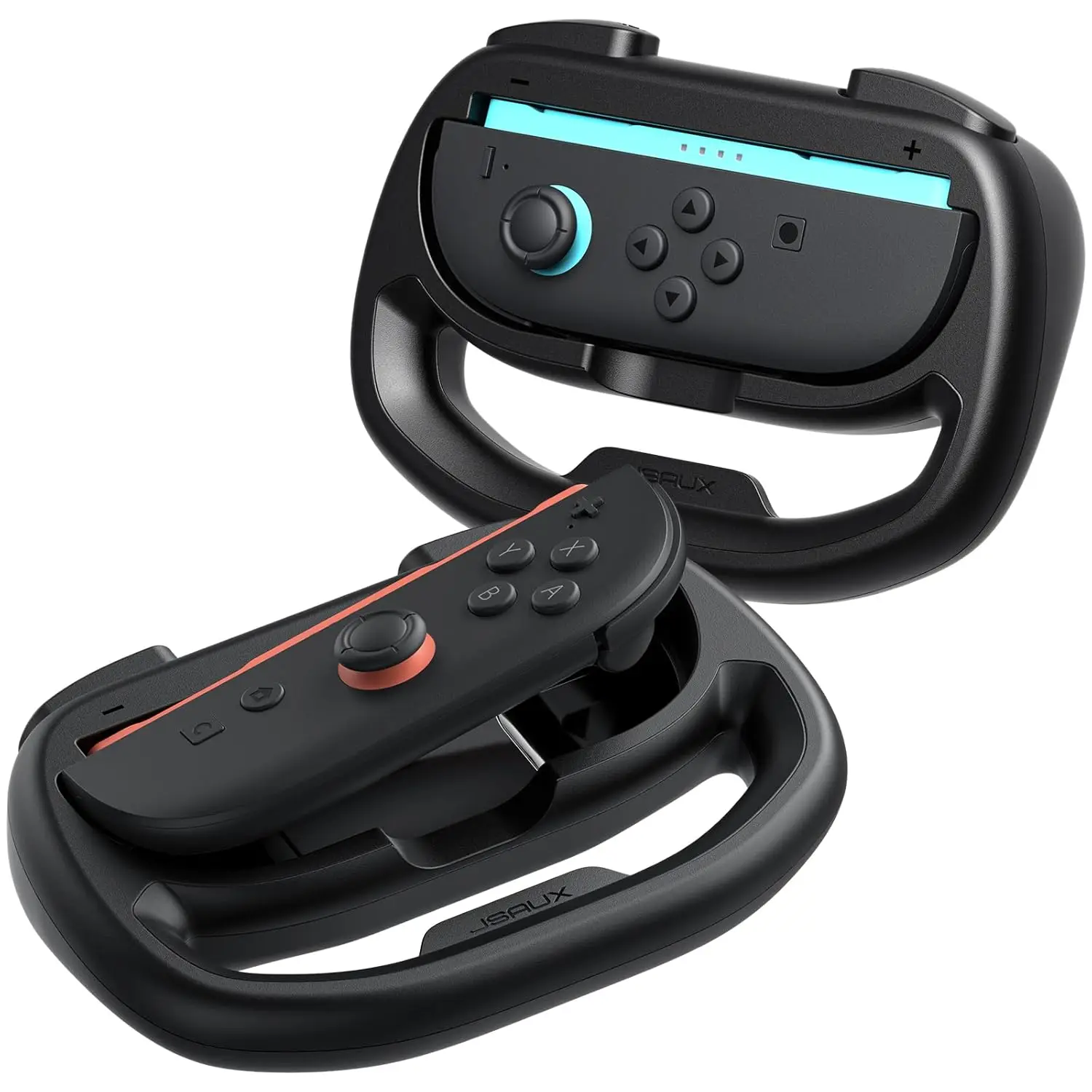 Steering Wheels for Nintendo Switch 2 JoyCon Controller, Compatible with Mario Kart 9/8 Deluxe, Switch 2 Controller Accessories
Steering Wheels for Nintendo Switch 2 JoyCon Controller, Compatible with Mario Kart 9/8 Deluxe, Switch 2 Controller Accessories