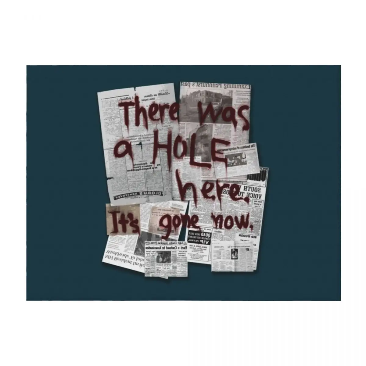 There Was a HOLE Here Its Gone Now Throw Blanket decorative Decoratives Travel Baby Blankets
There Was a HOLE Here Its Gone Now Throw Blanket decorative Decoratives Travel Baby Blankets