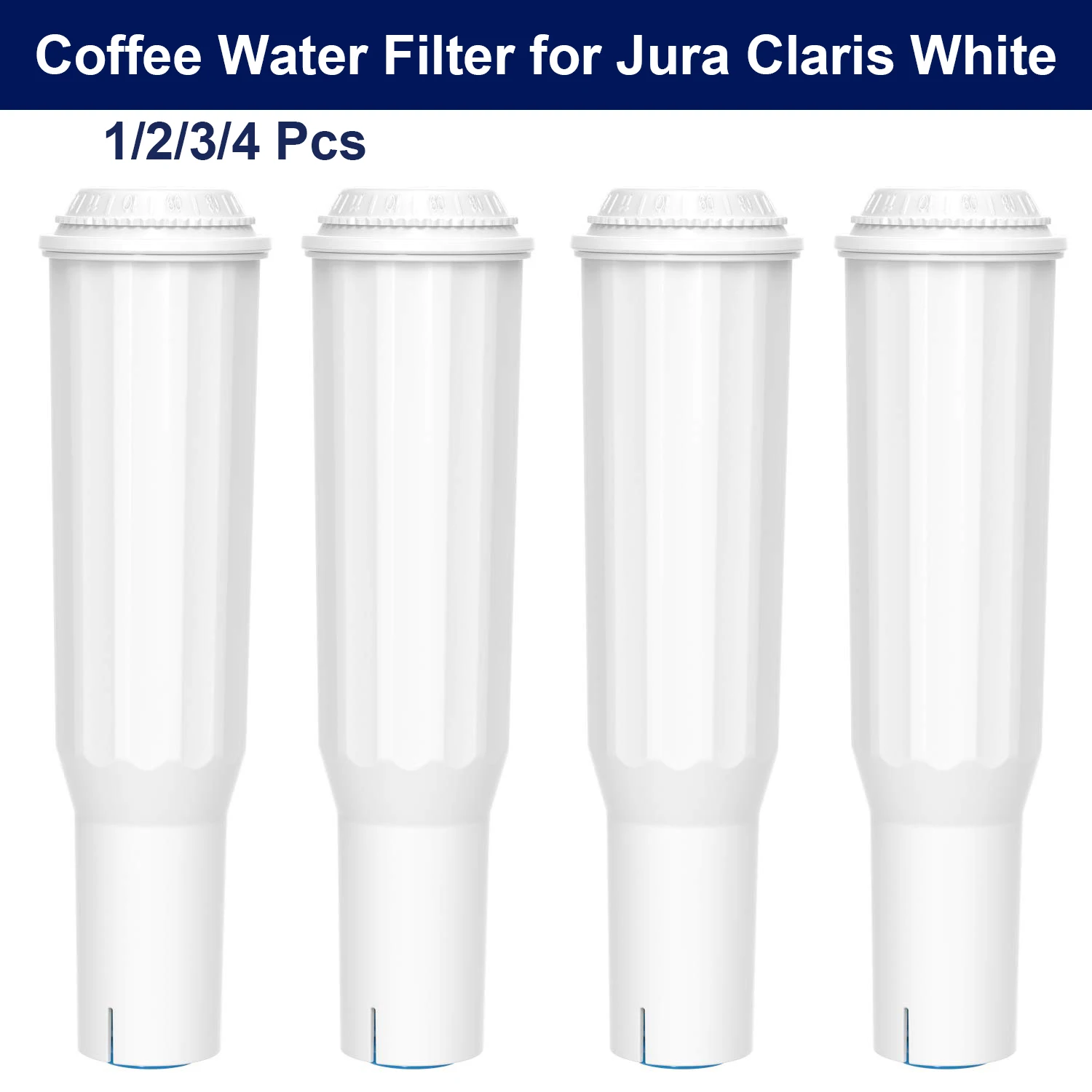 4-1 шт. фильтр для воды для кофемашины, совместимый с Jura Clearyl White Jura 7520,64553, модели Capresso C1000, C3000, и Jura S7, S9
4-1 шт. фильтр для воды для кофемашины, совместимый с Jura Clearyl White Jura 7520,64553, модели Capresso C1000, C3000, и Jura S7, S9