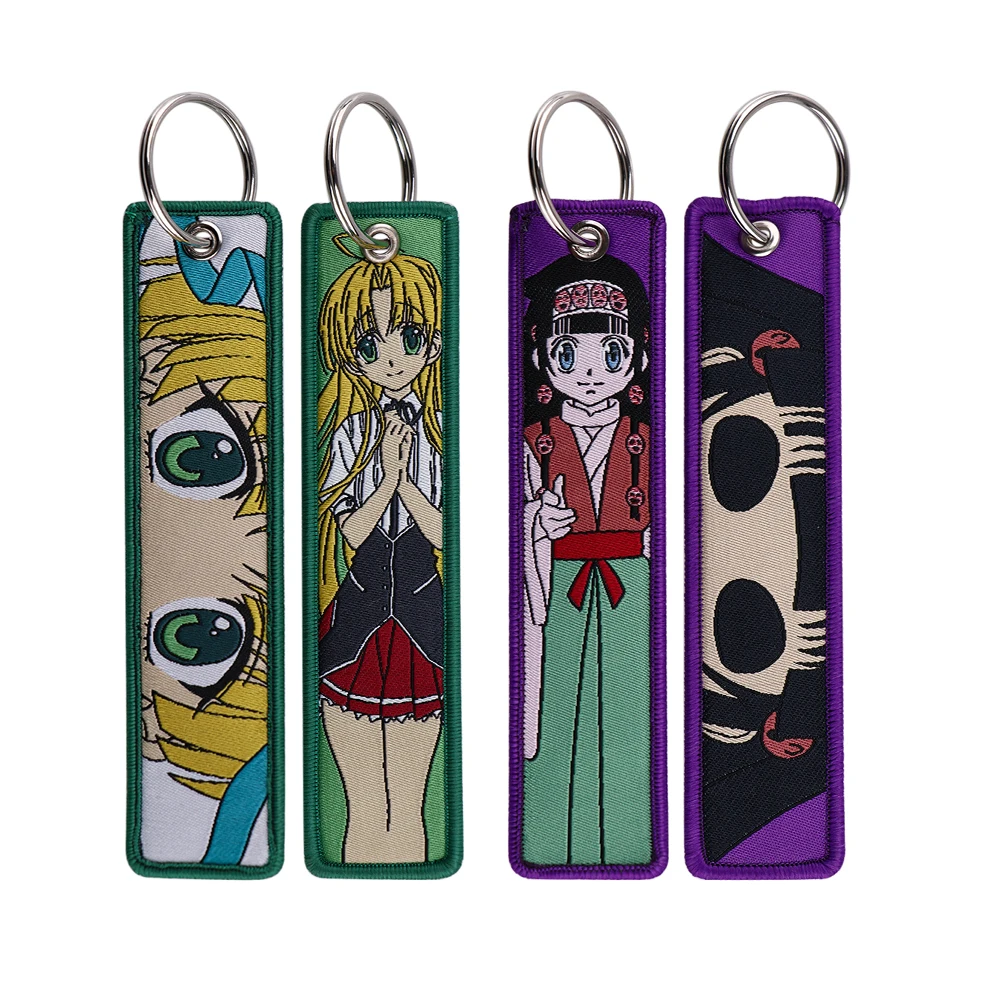 Embroidered Cute Keychains Car keys Tag for Men Keyring Women Man Fashion Jewelry Anime Accessories Gifts 1pcs
Embroidered Cute Keychains Car keys Tag for Men Keyring Women Man Fashion Jewelry Anime Accessories Gifts 1pcs