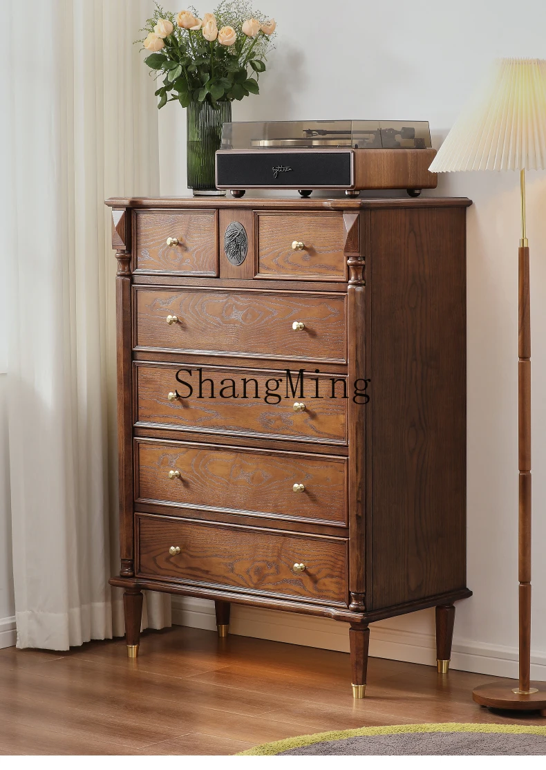 HJ solid wood drawer type chest, bedroom, kitchen, large capacity storage, household wall multi-layer storage cabinet
HJ solid wood drawer type chest, bedroom, kitchen, large capacity storage, household wall multi-layer storage cabinet