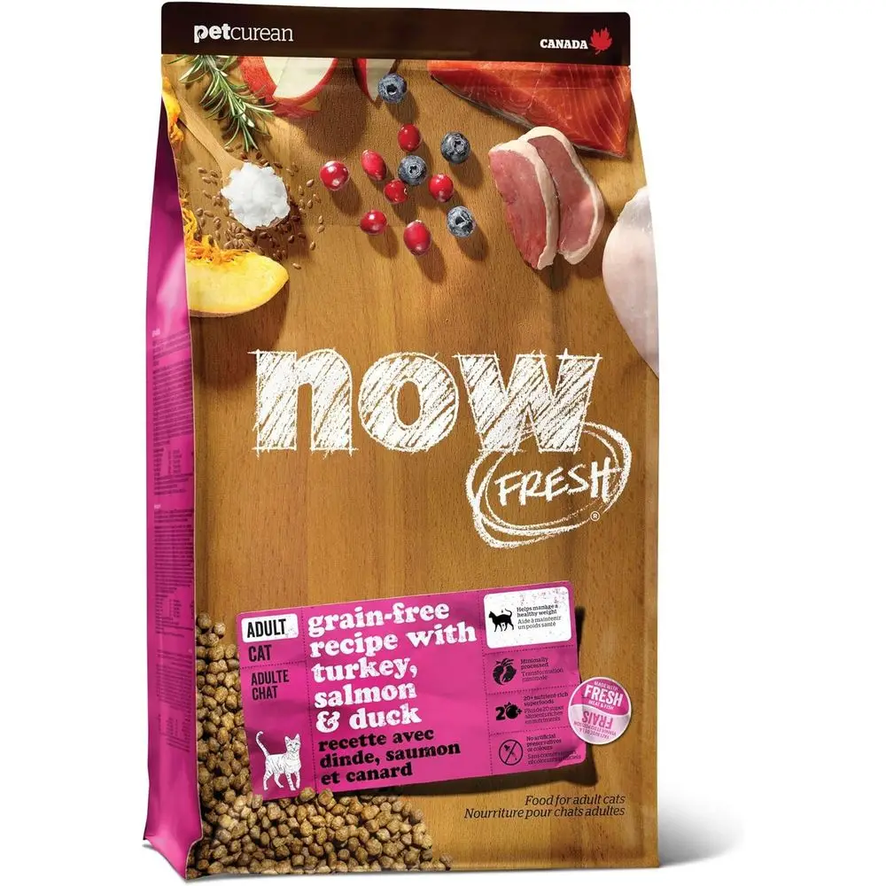 Grain-ree Dry Cat ood with Turkey, Salmon & Duck, y Kibble or Adults Made with Real Poultry & ish, Chicken-ree, with Pumpkin & P
Grain-ree Dry Cat ood with Turkey, Salmon & Duck, y Kibble or Adults Made with Real Poultry & ish, Chicken-ree, with Pumpkin & P