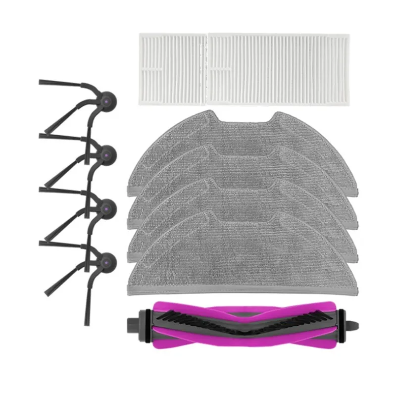 Replacement Parts 14PCS For Eureka E20 Evo Plus Robot Vacuum Cleaner Accessories Roller Brush Filter Mop Pads Side Brush
Replacement Parts 14PCS For Eureka E20 Evo Plus Robot Vacuum Cleaner Accessories Roller Brush Filter Mop Pads Side Brush