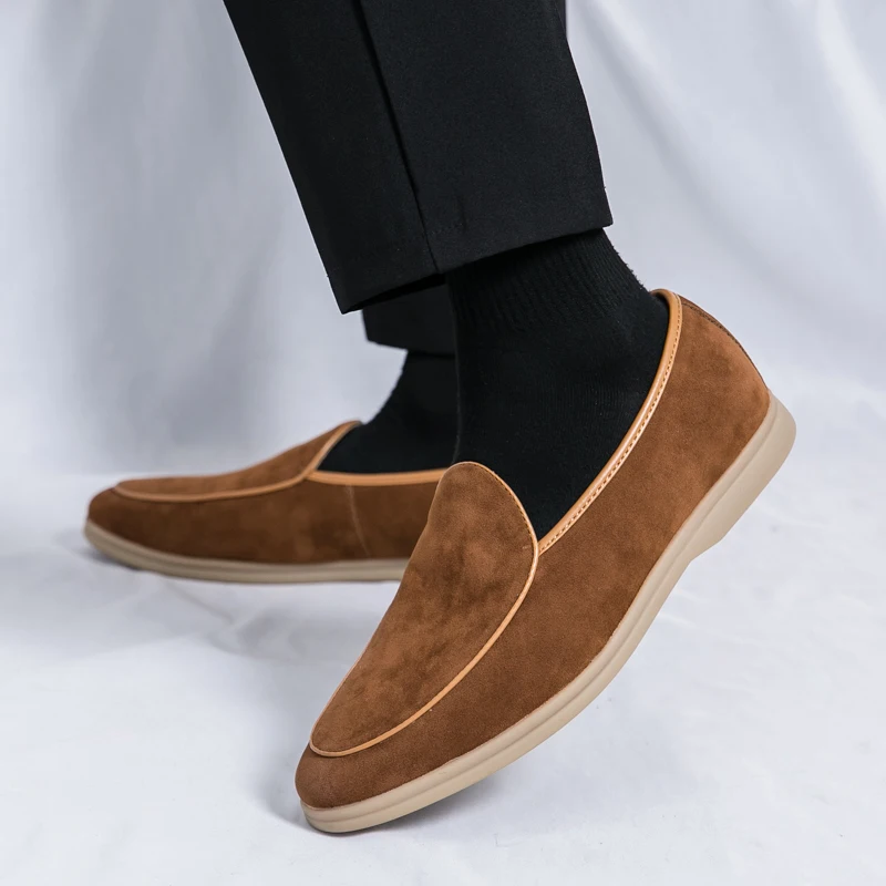 38-46 Flat bottomed loafers Casual business style Fashion Party Nightclub Outdoor Lightweight comfortable shoes gentleman
38-46 Flat bottomed loafers Casual business style Fashion Party Nightclub Outdoor Lightweight comfortable shoes gentleman