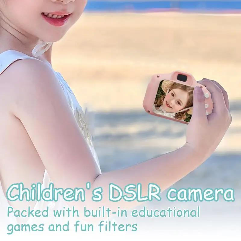 Kids Camera Video Cameras 1080P HD Selfie Cam Christmas Birthday Educational Toys For 3-16 Years Old Toddler And Teenagers
Kids Camera Video Cameras 1080P HD Selfie Cam Christmas Birthday Educational Toys For 3-16 Years Old Toddler And Teenagers